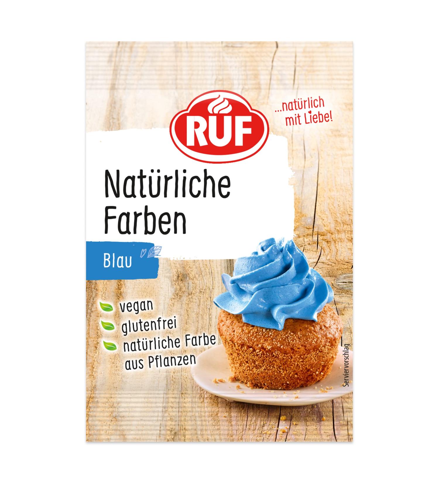 Buy Natural Colors Blue | Vegan Spirulina Food Coloring for Dough & Creams - Gluten-Free 1x8g - Buy Online on GoSupps.com