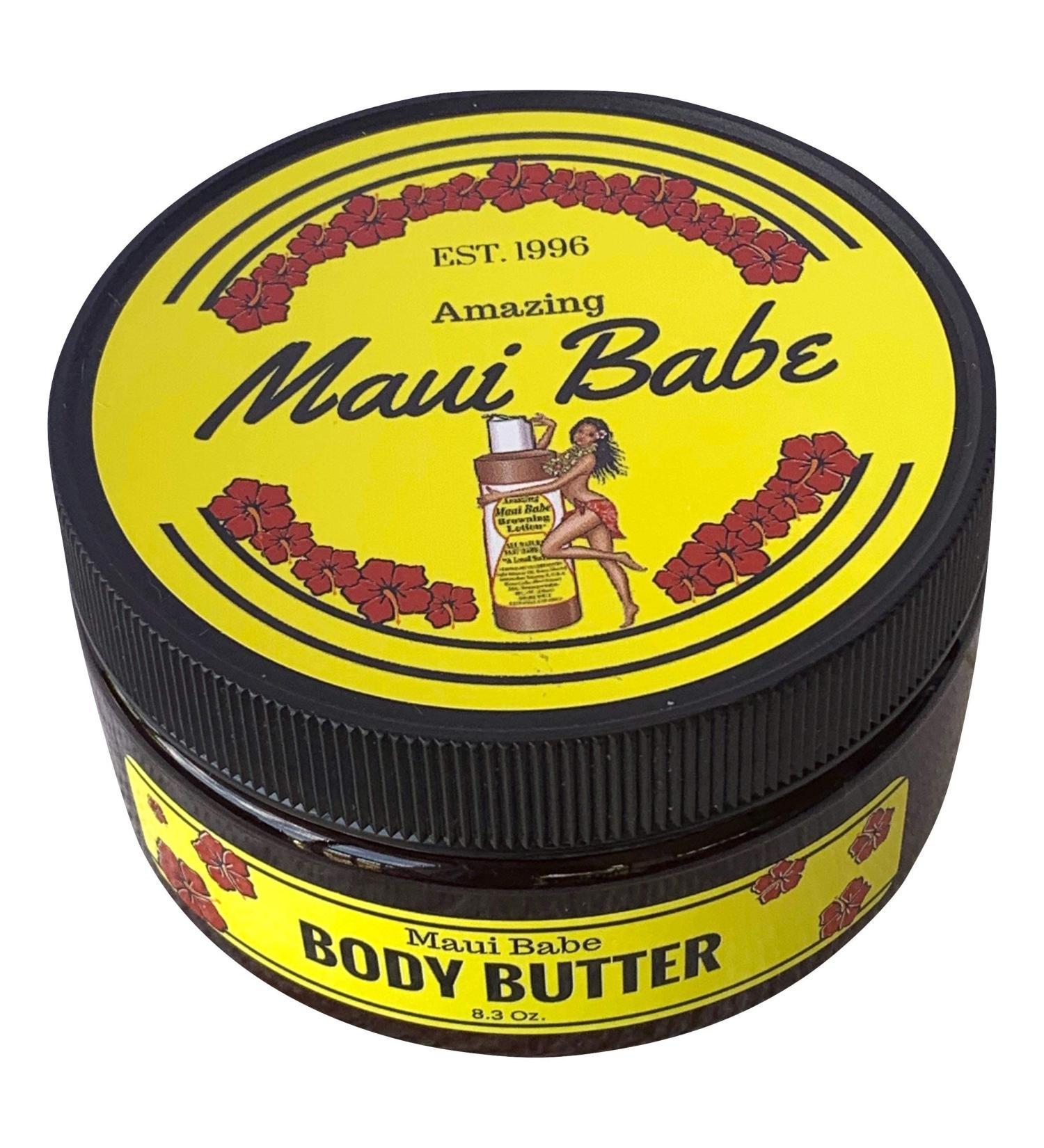 Maui Babe Body Butter 8 oz - Luxurious and Nourishing Body Moisturizer - Buy Online on GoSupps.com