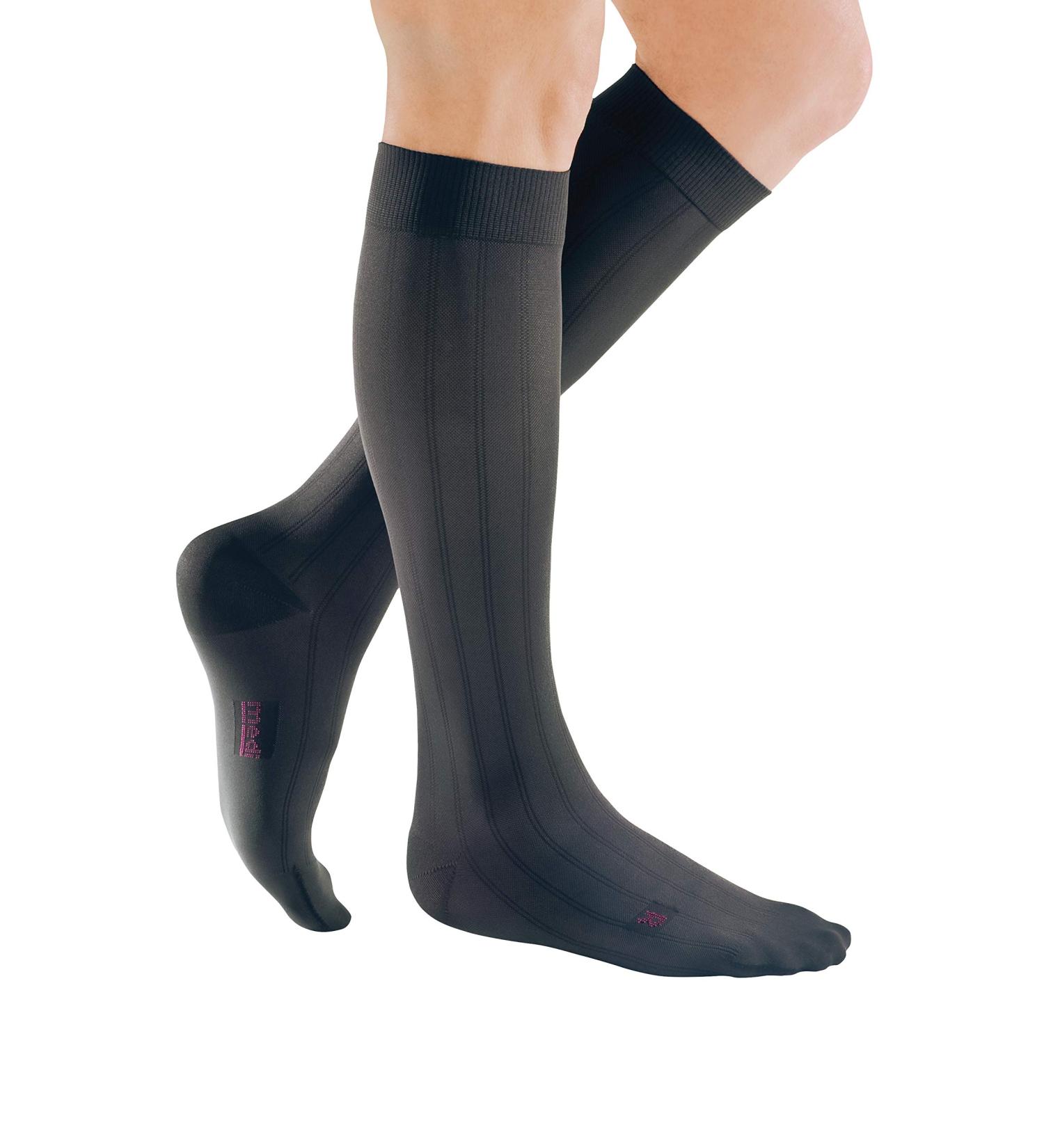 Medi Medive Compression Stockings for Men - CCL2 Knee Socks | Size III | Anthracite | High-Tech Fibers with Clima Comfort & Fresh - Buy Online on GoSupps.com