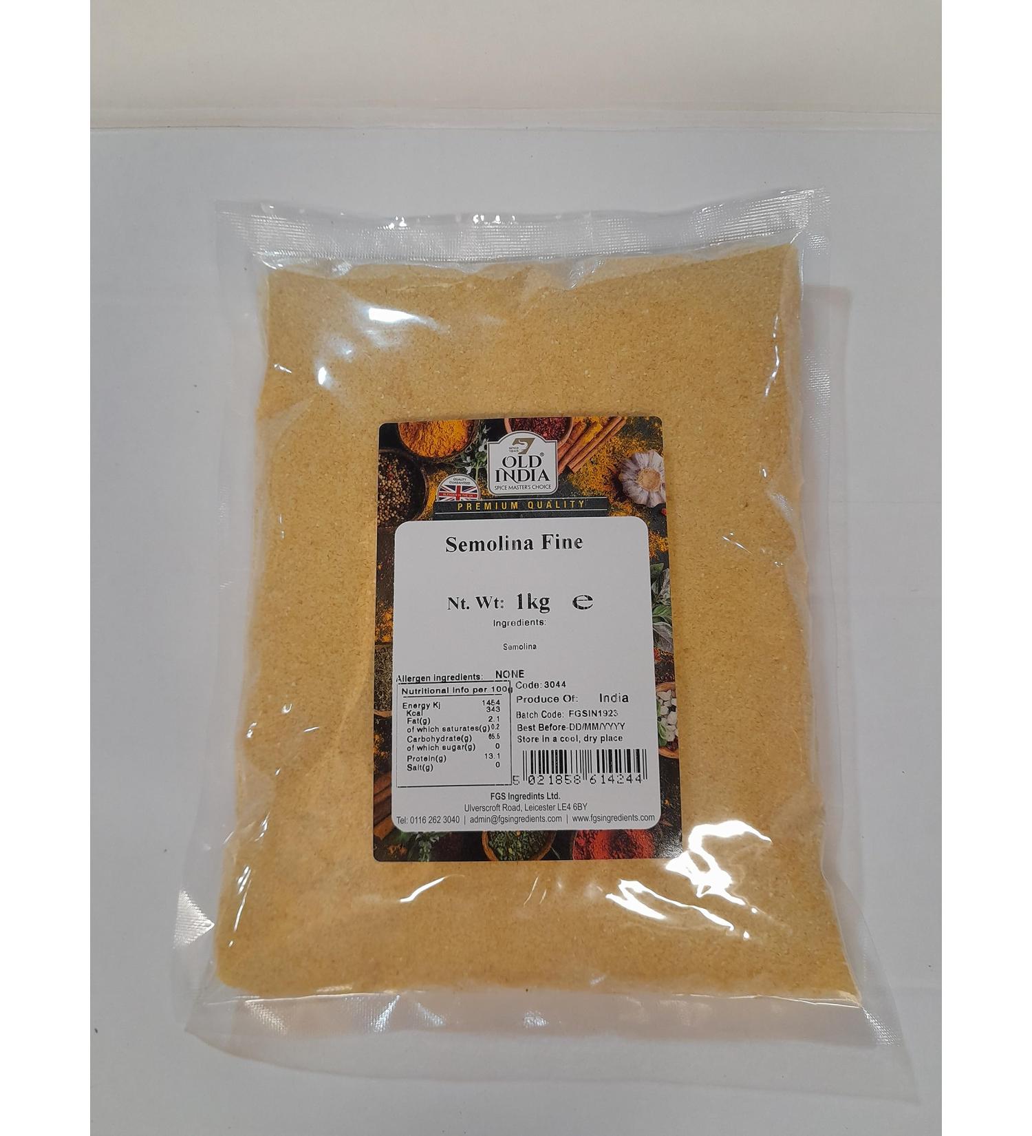 Old India Semolina Fine 1kg