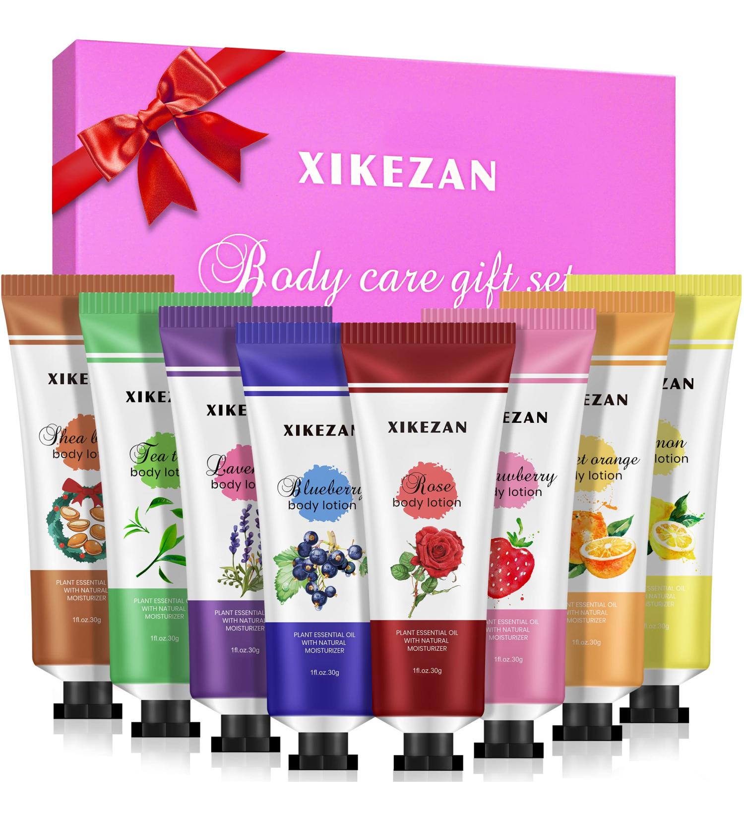 Travel Size Body Lotion Butter Set - Natural Skin Care Gifts for Women | Unique Birthday, Christmas, and Valentine's Day Gifts - Buy Online on GoSupps.com