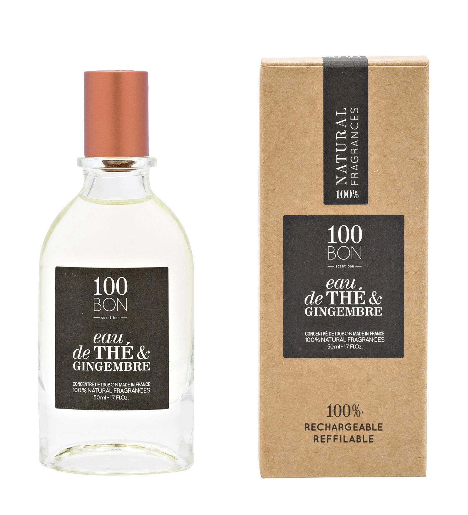 100BON Eau De The & Gingembre Tea & Ginger Fragrance for Women&Men Energizing Organic Fragrance - Sweet Citrus&Spicy Notes Fragrance - 100% Natural Fragrance Concentrate Spray 1.7 Fl Oz Concentrate Fragrance 1.7 Fl Oz (Pack of 1) - Buy Online on GoSupps.com