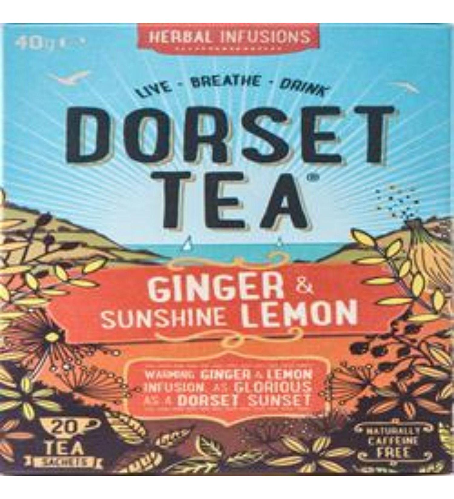 Dorset Tea Ginger & Sunshine Tea 20 Bags
