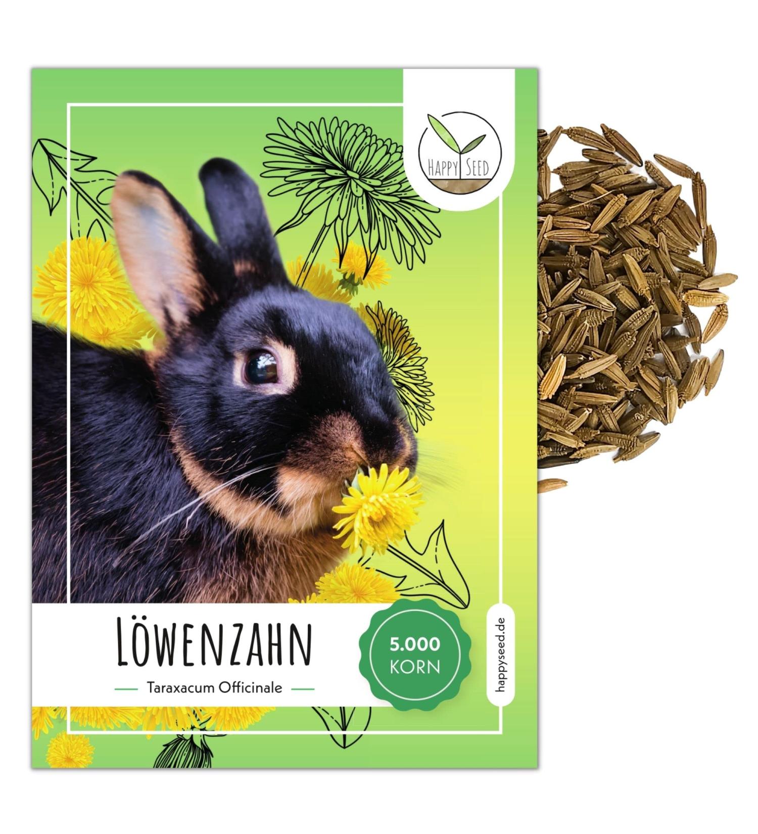 Dandelion Seeds for Rabbits - Optimal Wild Herb Feed Supplement (5 000 Seeds) | Guinea Pigs & Turtles Approved - Buy Online on GoSupps.com