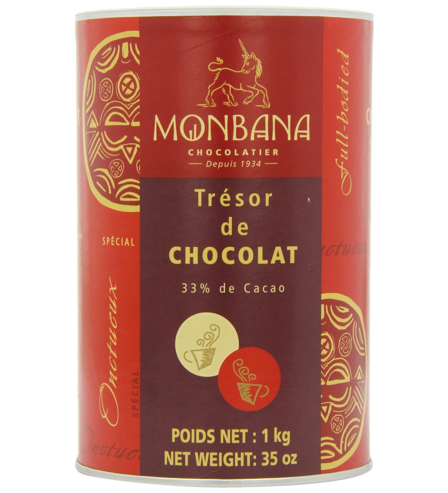 Monbana Tresor De Chocolate Bte 1 kg Box (Pack of 2) - Buy Online on GoSupps.com