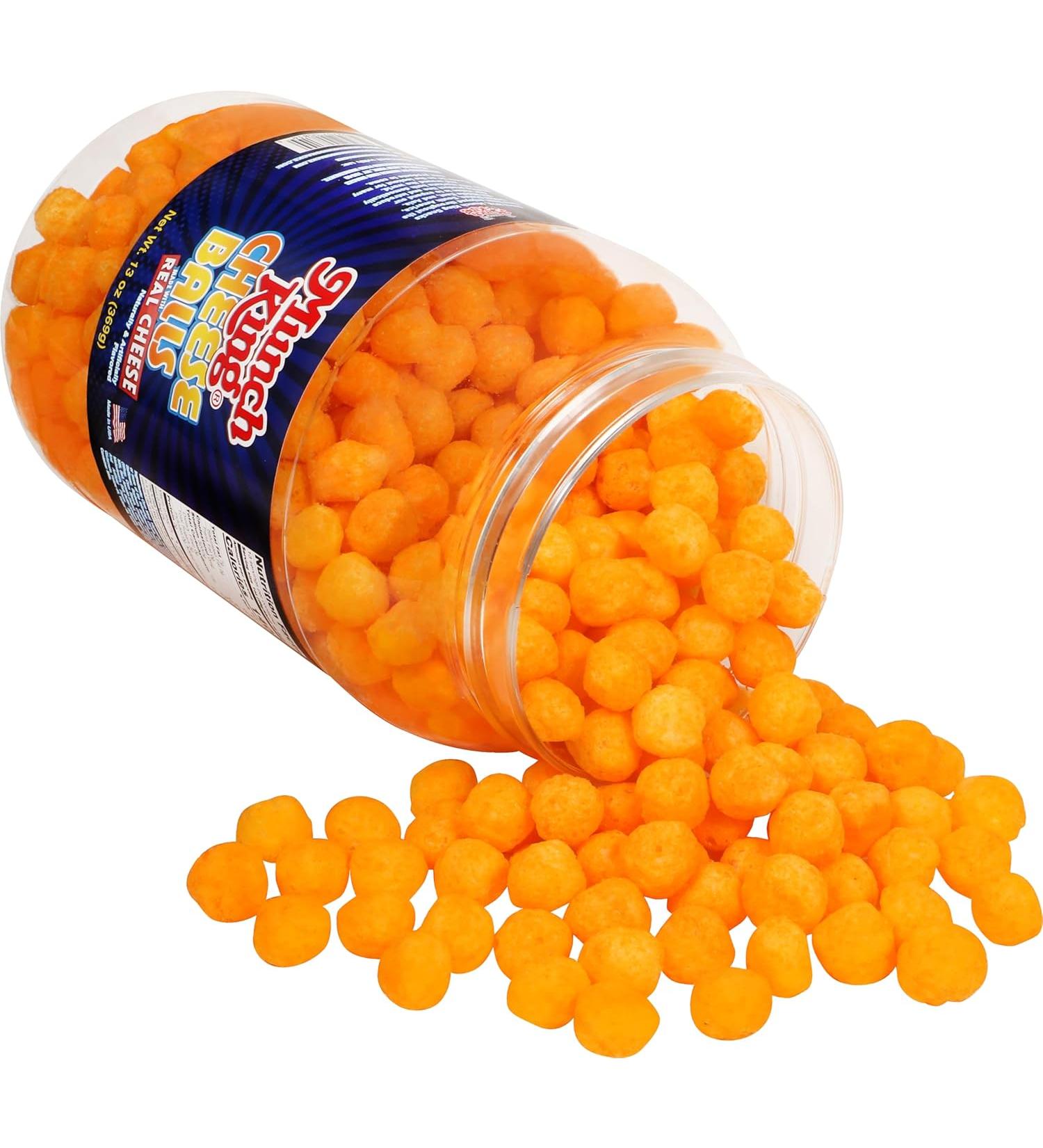 Munch King Snacks Balls - Cheese - 13 Oz. - Buy Online on GoSupps.com
