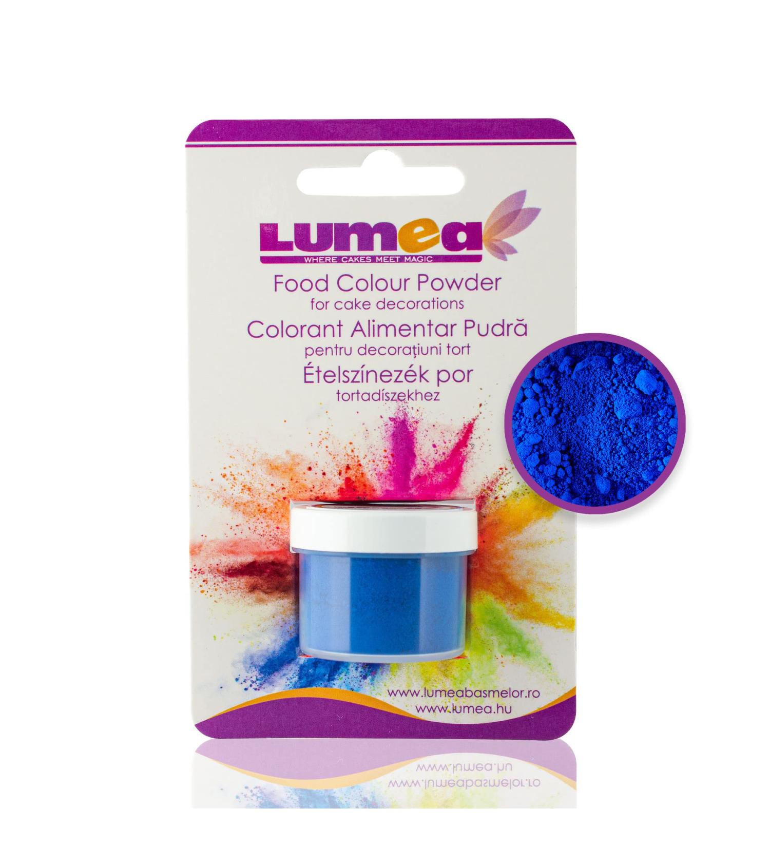 Buy Dekozauber24 Azure Blue Food Coloring Powder | Fat-Soluble Baking Accessory for Fondant & Cake Decoration | 2-4g Can - International Shipping Available - Buy Online on GoSupps.com