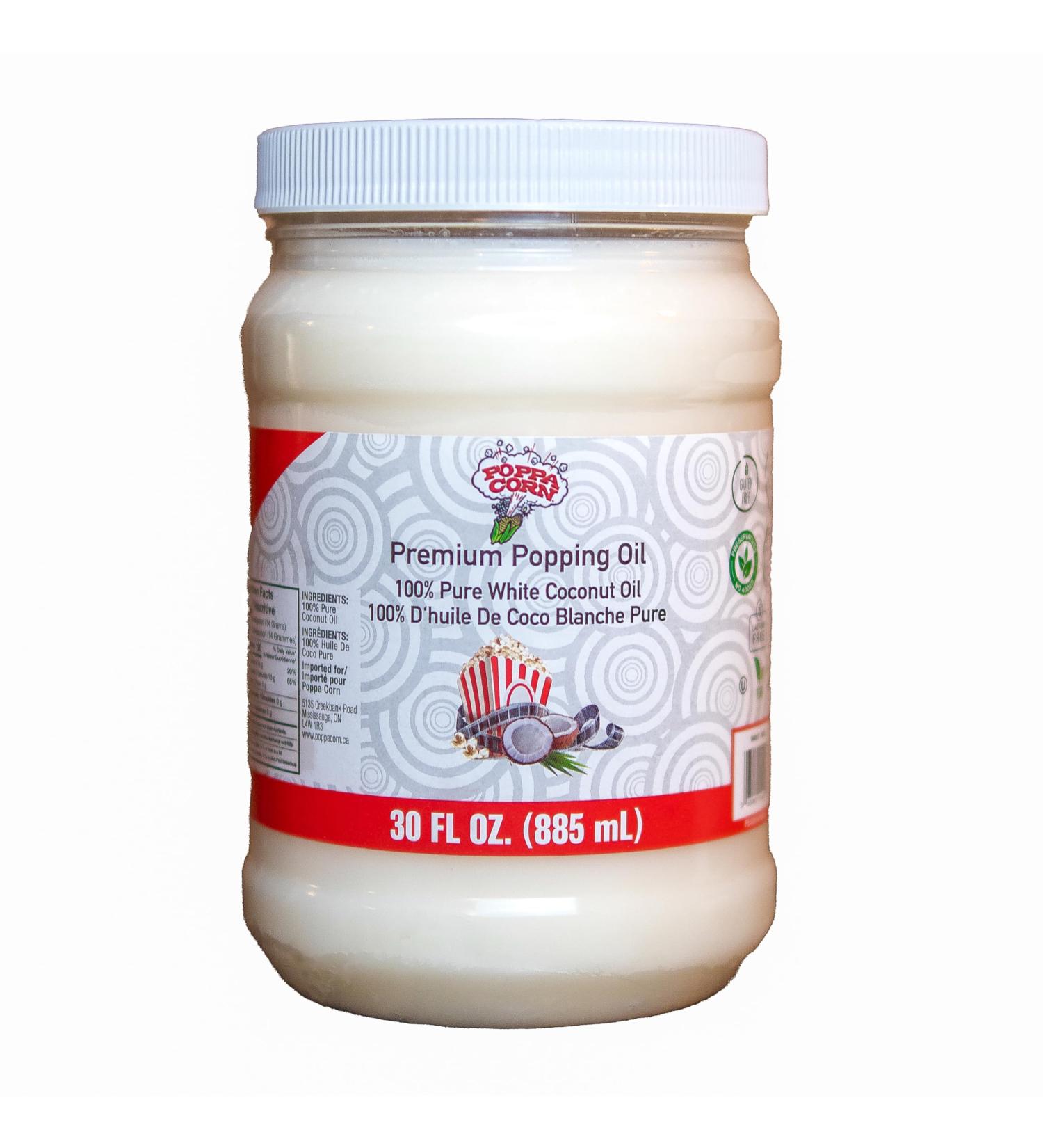 100% Pure White Coconut Oil 30 Oz. 885 mL - Buy Online on GoSupps.com