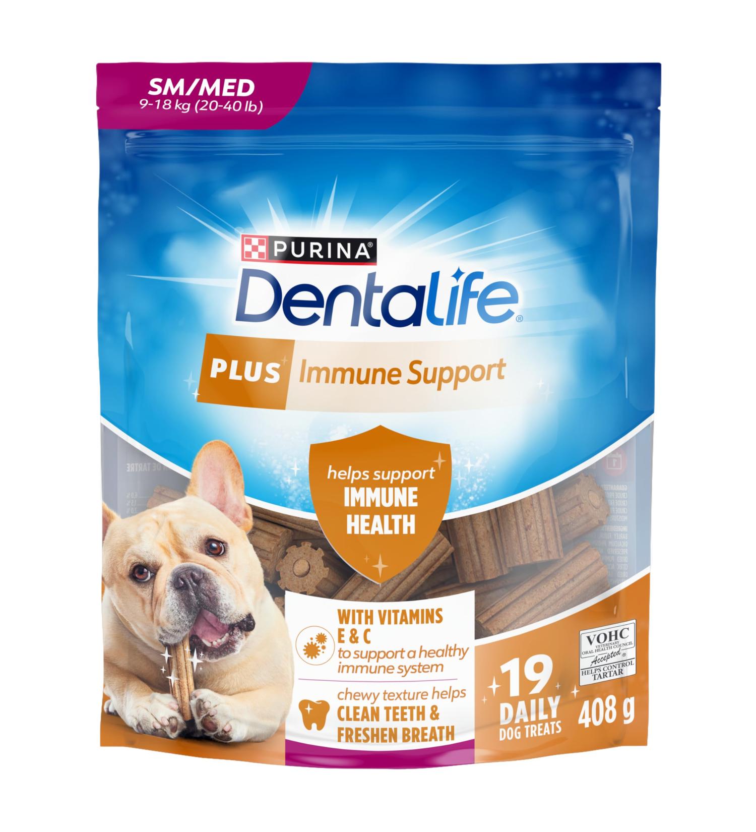 DentaLife Plus Immune Support Dog Treats - 408 g Pouch (4 Pack) - Buy Online on GoSupps.com