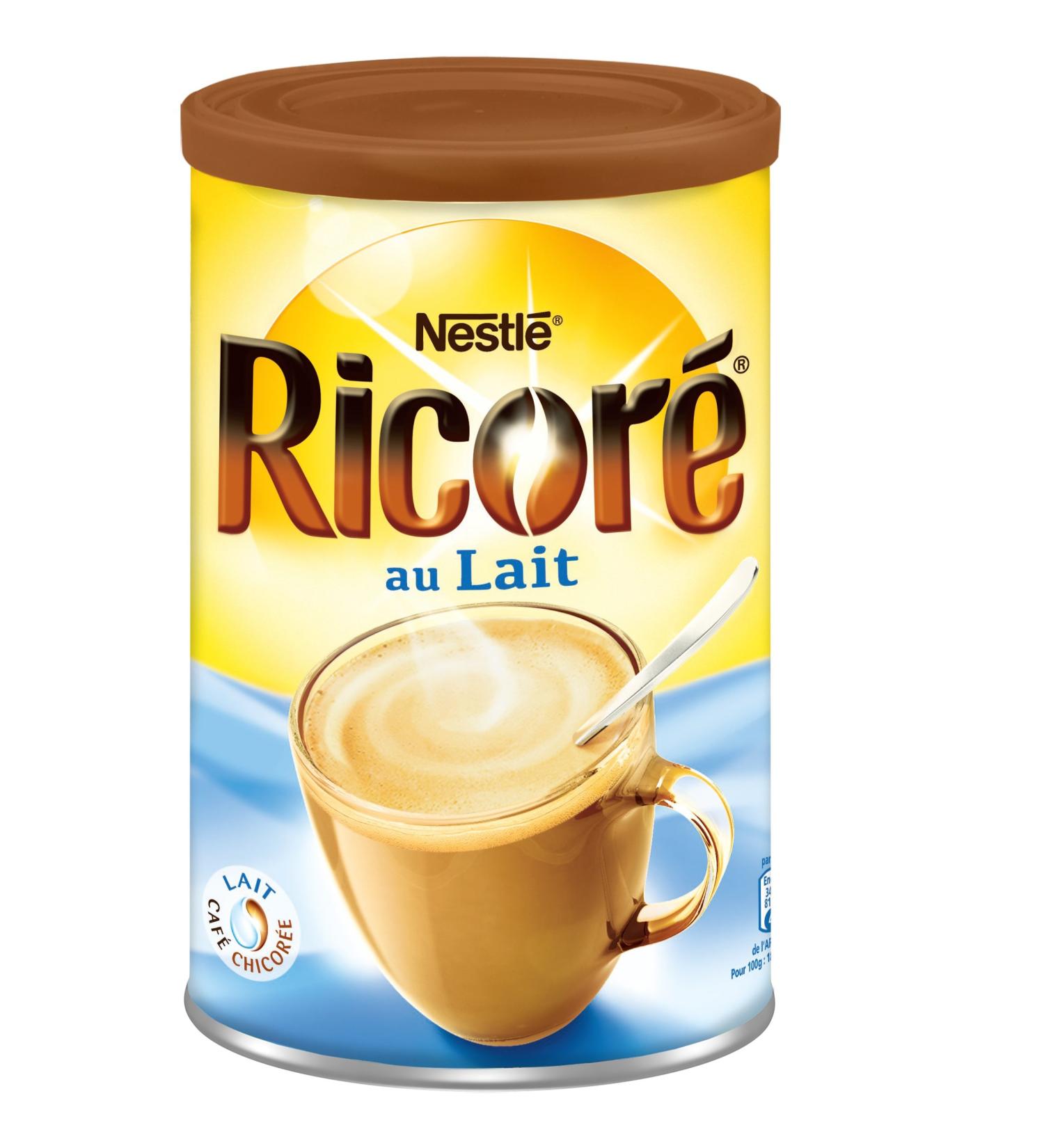 Nestl Nestle Ricore au Lait Bonjour Instant Coffee with Milk and Chicory Extracts 400g