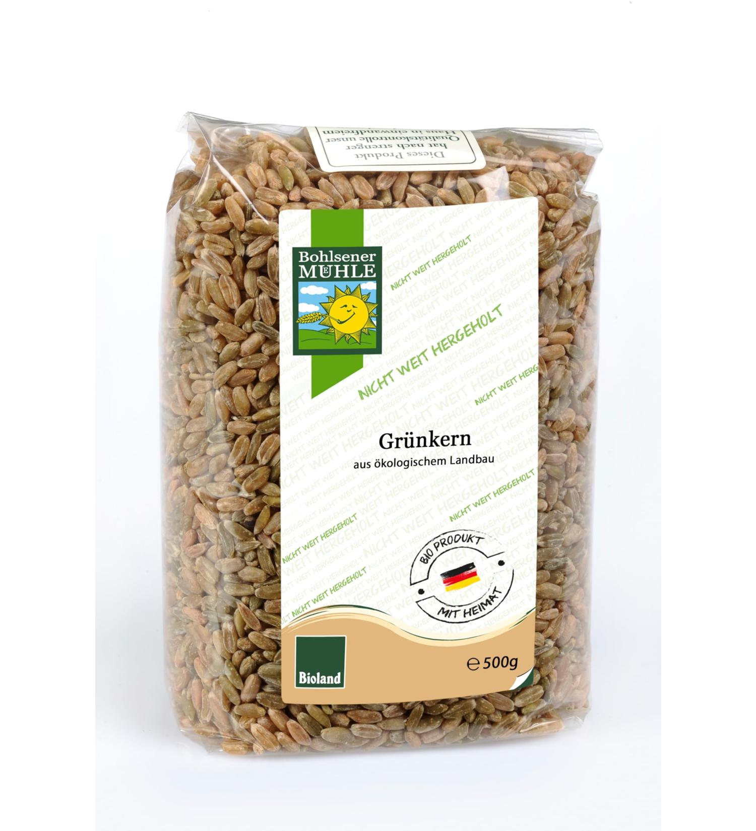 Bohlsener M hle Organic Green Spelt (2 x 500 gr) 500 g (pack of 2)