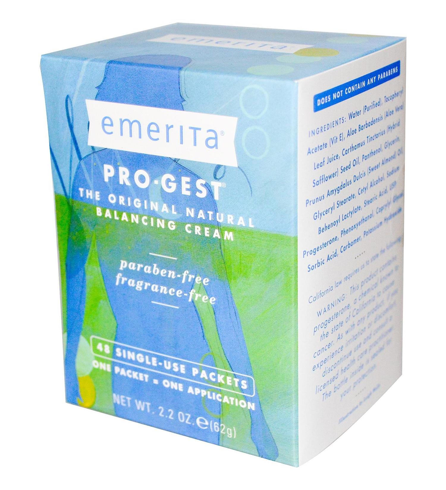 Emerita Progest Paraban Free Singles (1x48 CT)