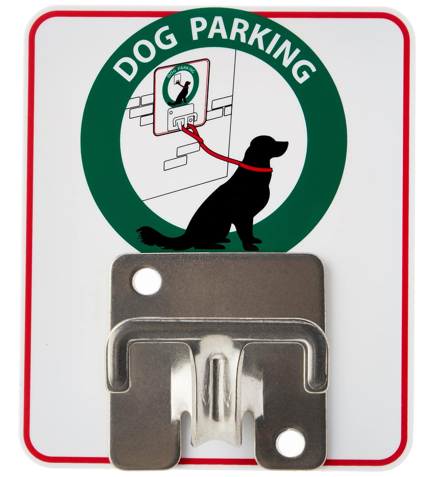 MDC Dog Parking Hook - Secure Your Dog Safely for Hands-Free Convenience | Easy to Fit on Various Surfaces - Buy Online on GoSupps.com