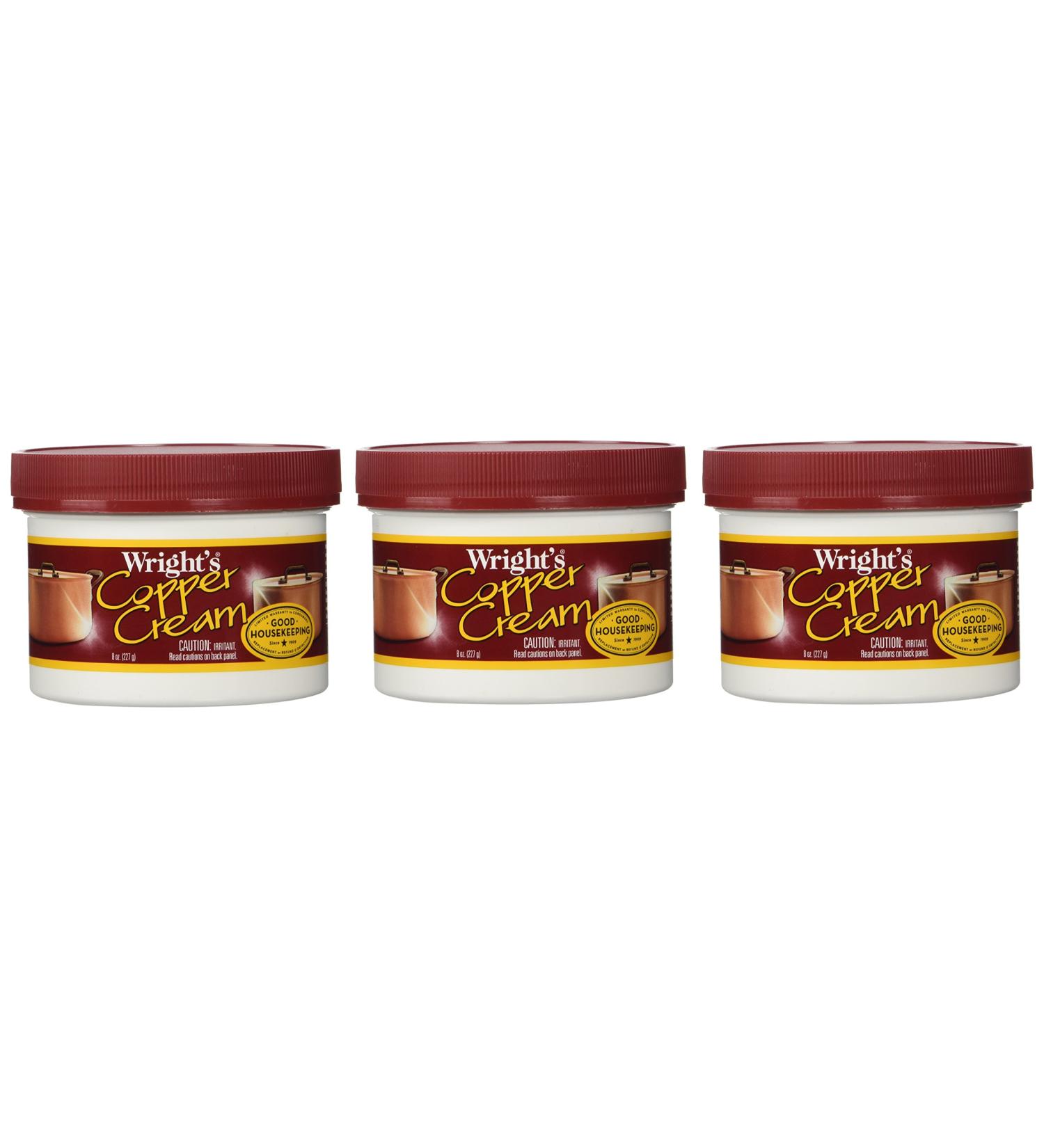 Buy Wright's Copper Cream by Weiman - 8 Oz (Pack of 3) | Premium International Shipping - Buy Online on GoSupps.com