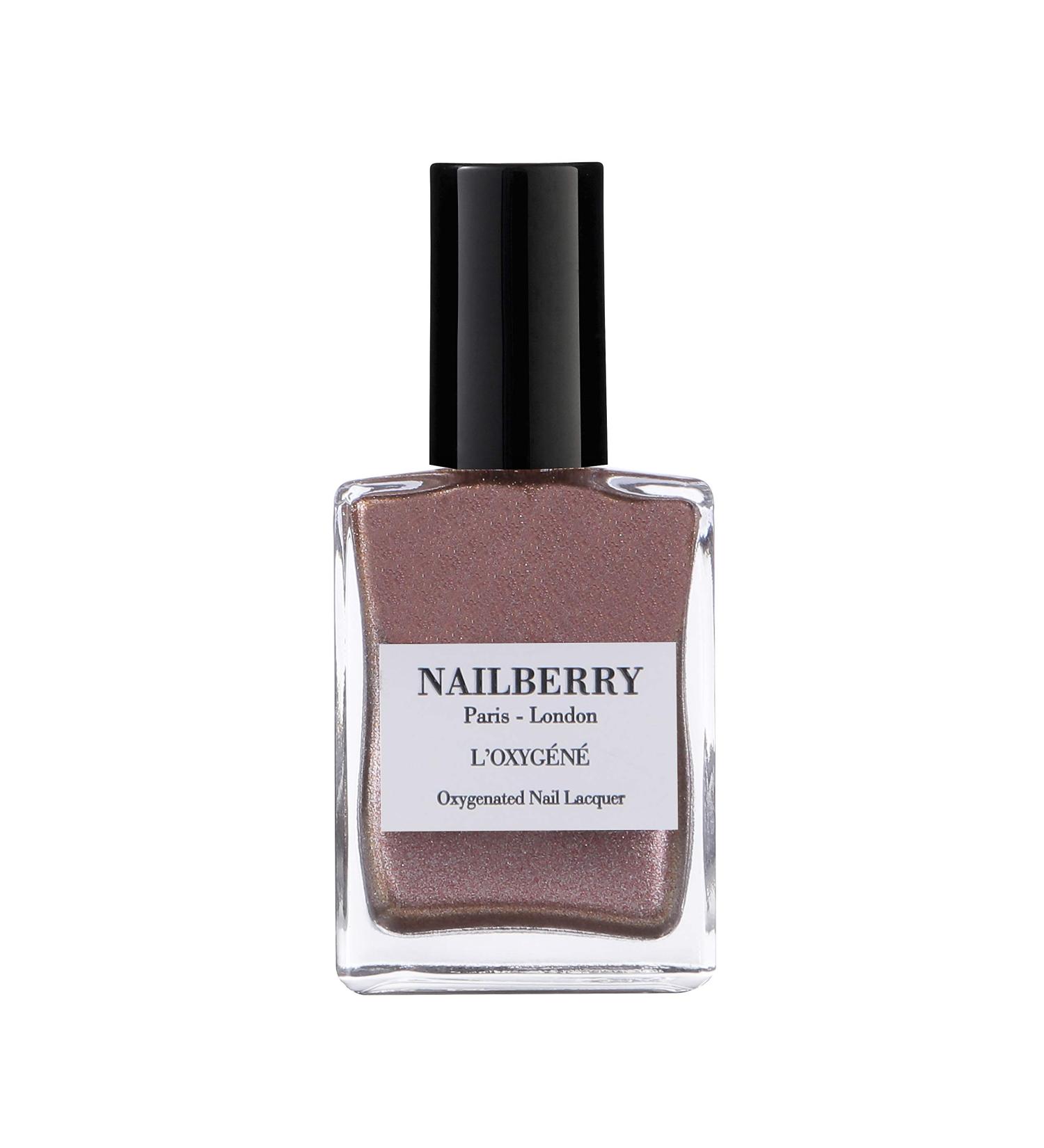 Nailberry L'Oxyg n Oxygenated Nail Lacquer | Ring A Posie 15ml | Polish for a Healthier Manicure & Long Lasting Colour | 12-Free Vegan Halal Cruelty & Gluten Free