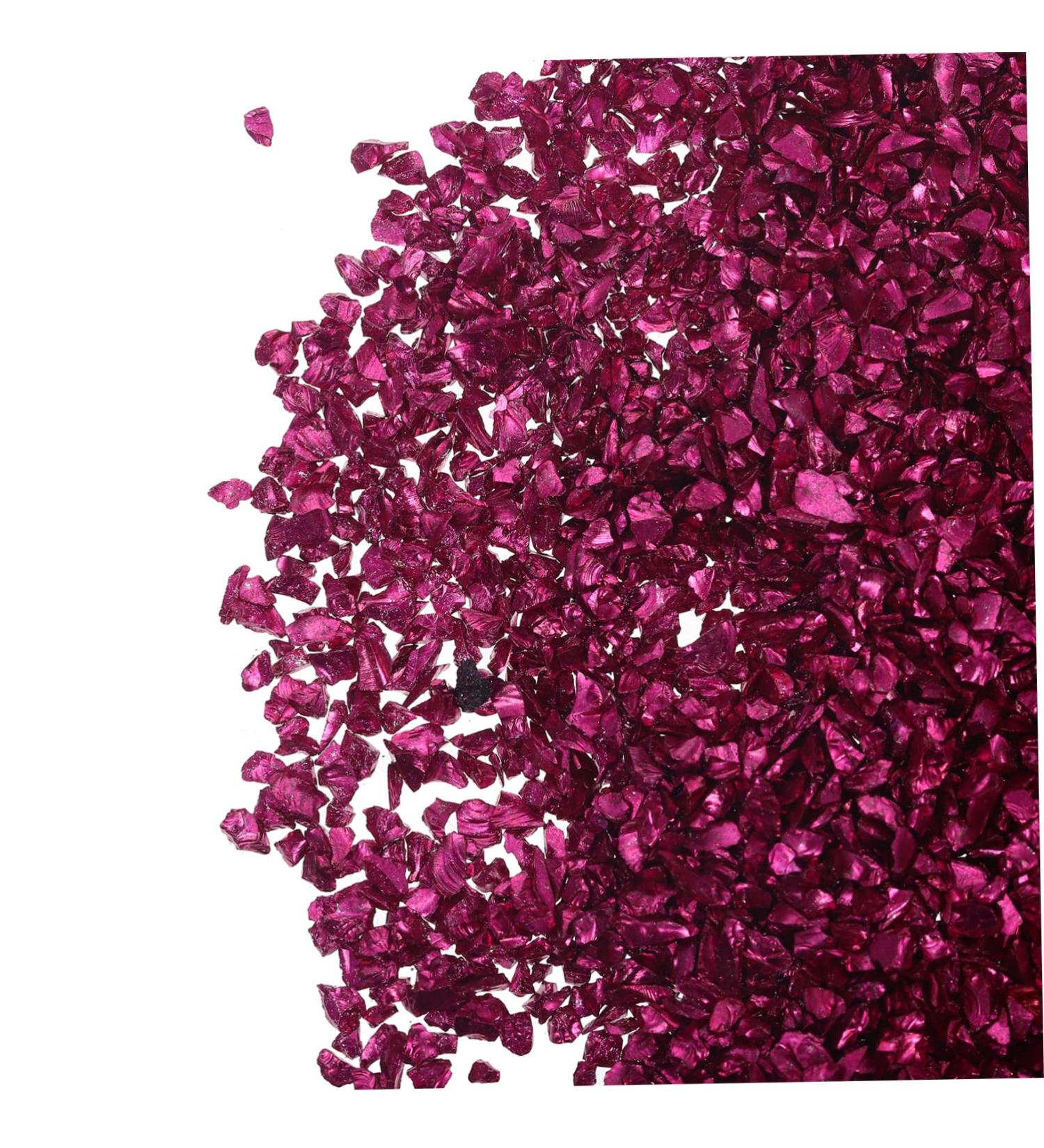 SKISUNO 1 Glass Chip DIY Fillers Epoxy Filling DIY Glass Fillers Nail Art Charms Epoxy Charms Glass Epoxy Fillers Manicure Fillers Glass Charms Filling Nail Crushed Glass DIY Charm Fillers 0.5X0.3cm Rosy - Buy Online on GoSupps.com