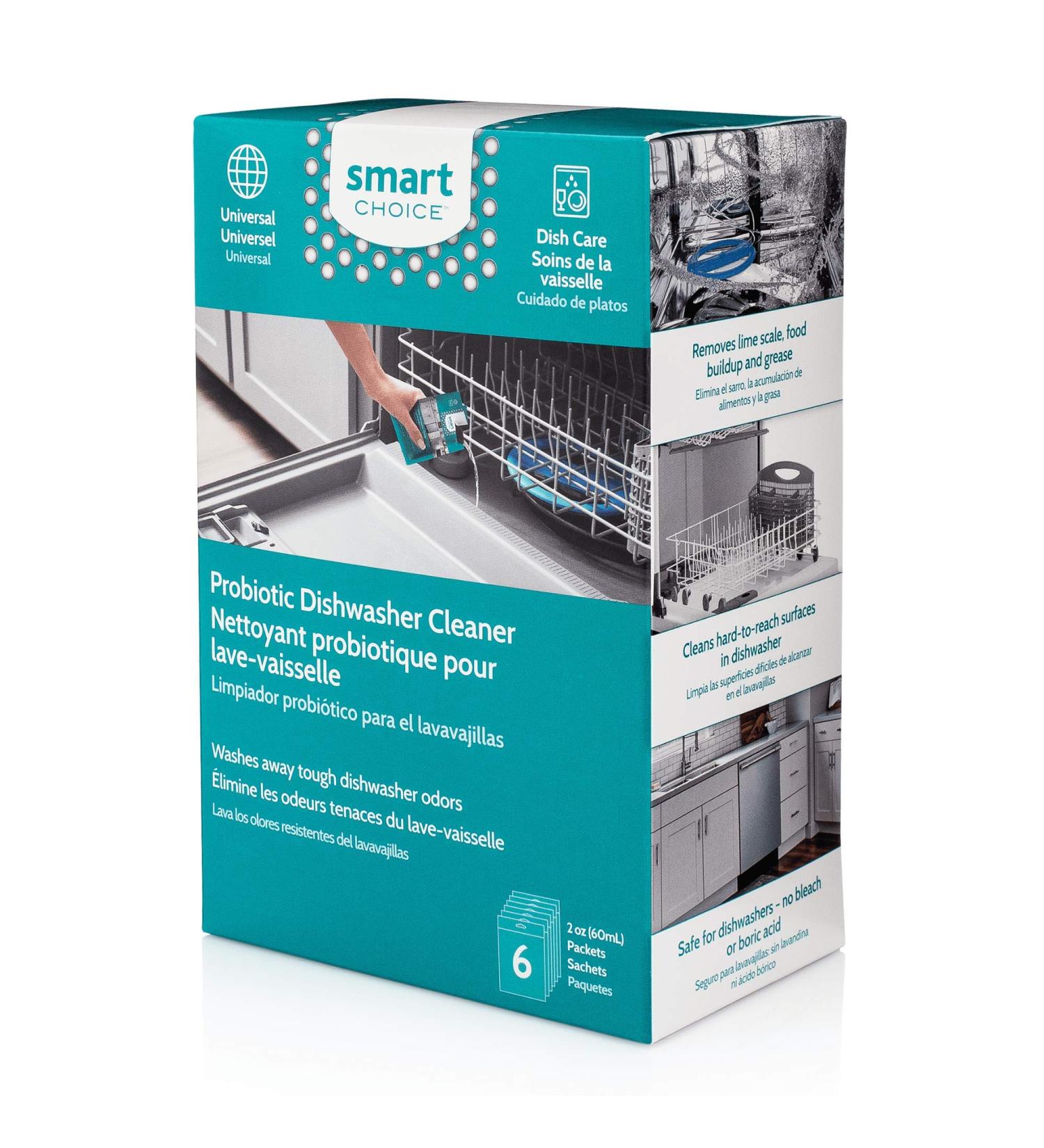 Smart Choice Probiotic Dishwasher Cleaner - 6 Treatments | 10SCPROD02 - Buy Online on GoSupps.com