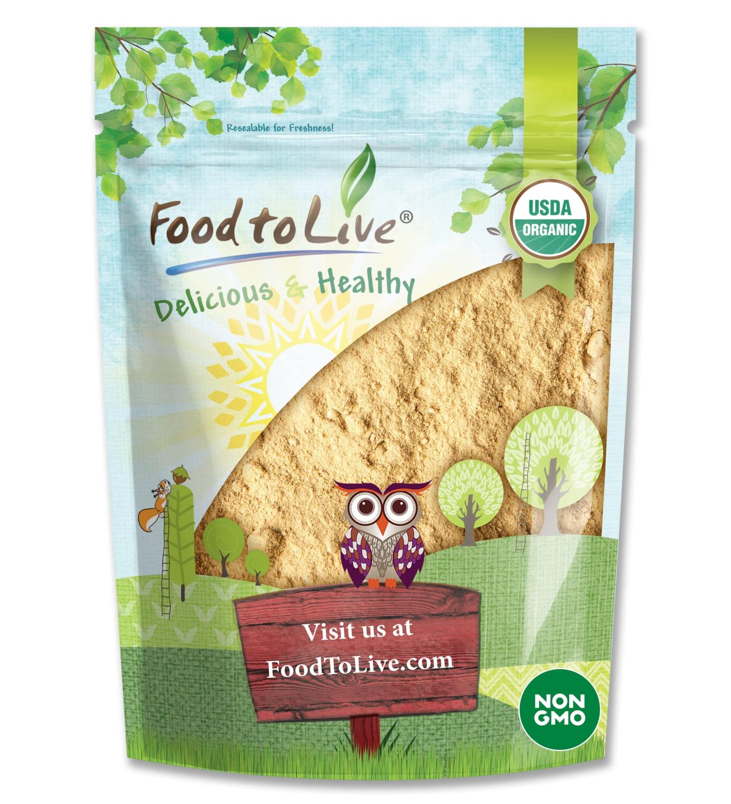 Food to Live Organic Maca Powder 4 Ounces Gelatinized Non-GMO Kosher Vegan Bulk 4 Ounce (Pack of 1) - Buy Online on GoSupps.com