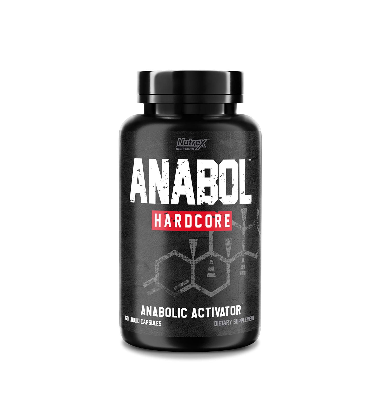 Nutrex Research Anabol Hardcore - Anabolic Activator & Muscle Builder (60 Pills) - Buy Online on GoSupps.com