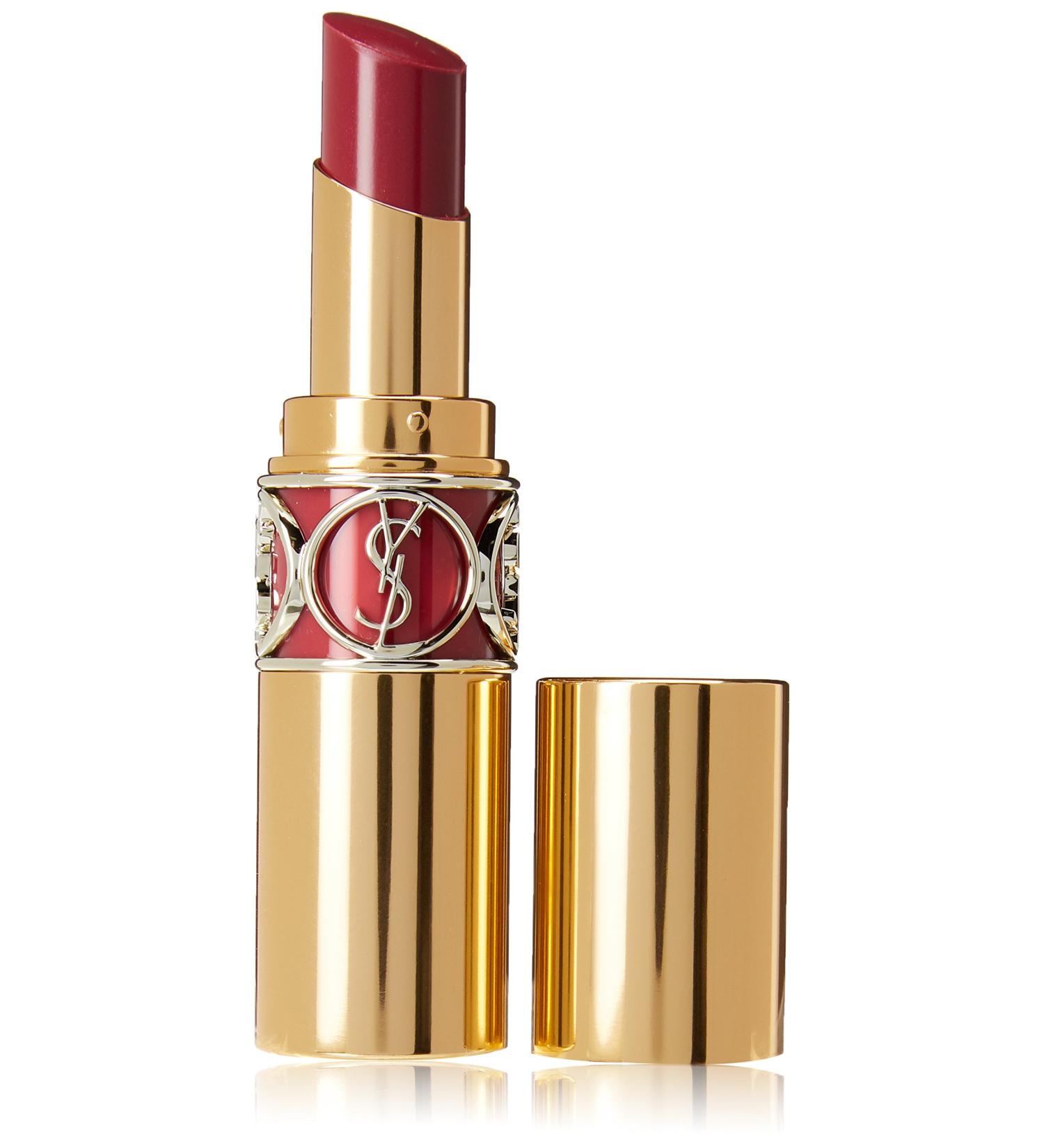 Yves Saint Laurent Rouge Volupte Shine Lipstick 48 Smoking Plum 0.15 oz - Buy Online on GoSupps.com