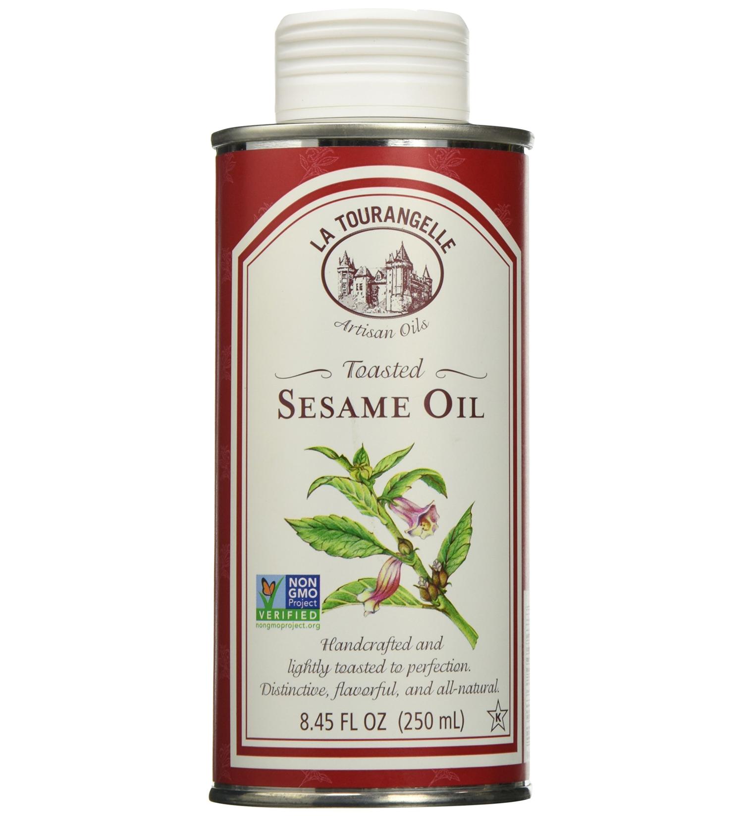La Tourangelle Toasted Sesame Oil 250ml - Premium Quality Cooking Oil for International Shipping - Buy Online on GoSupps.com