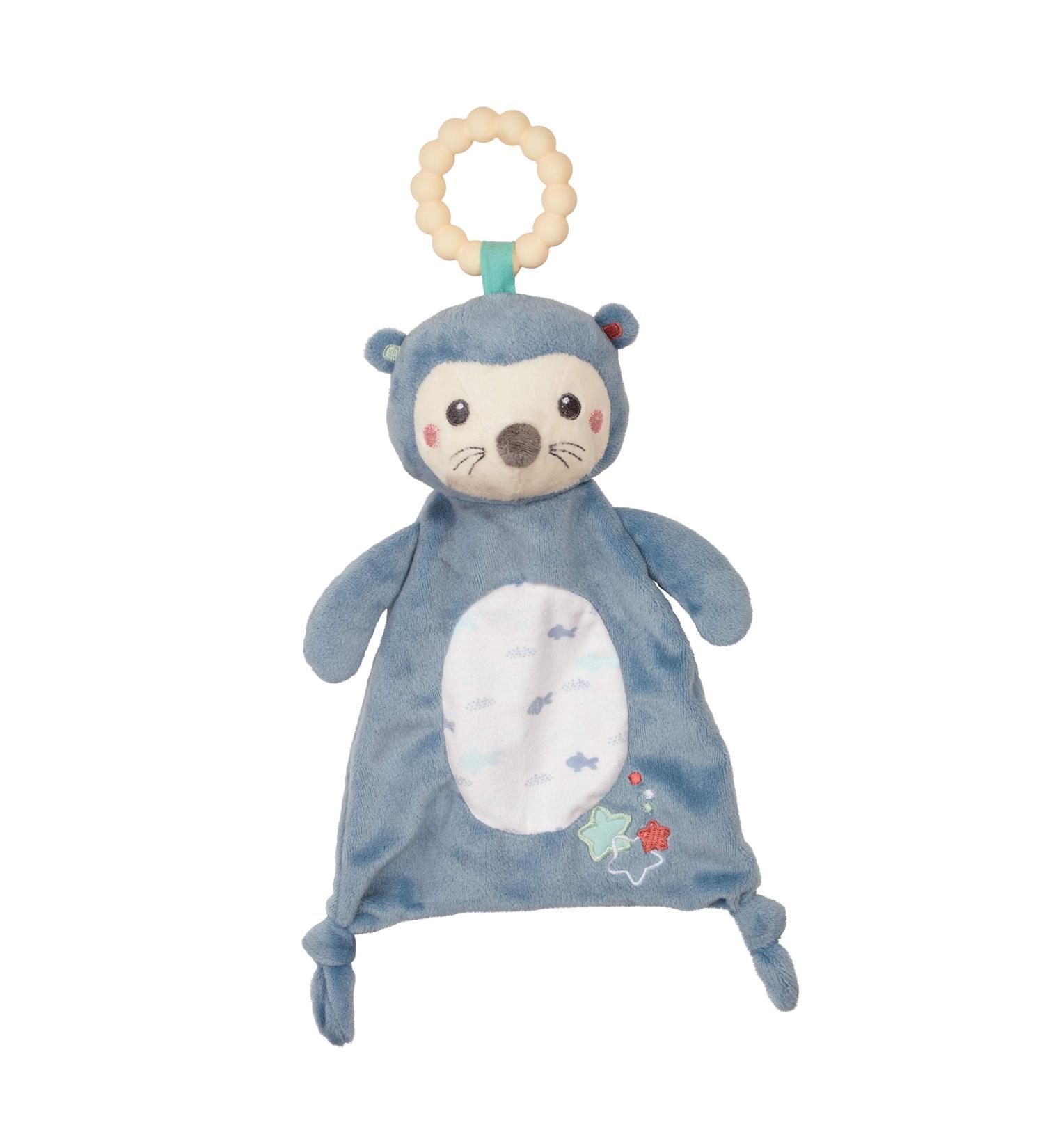 Douglas Baby Indy Otter Teether Plush Stuffed Animal Toy