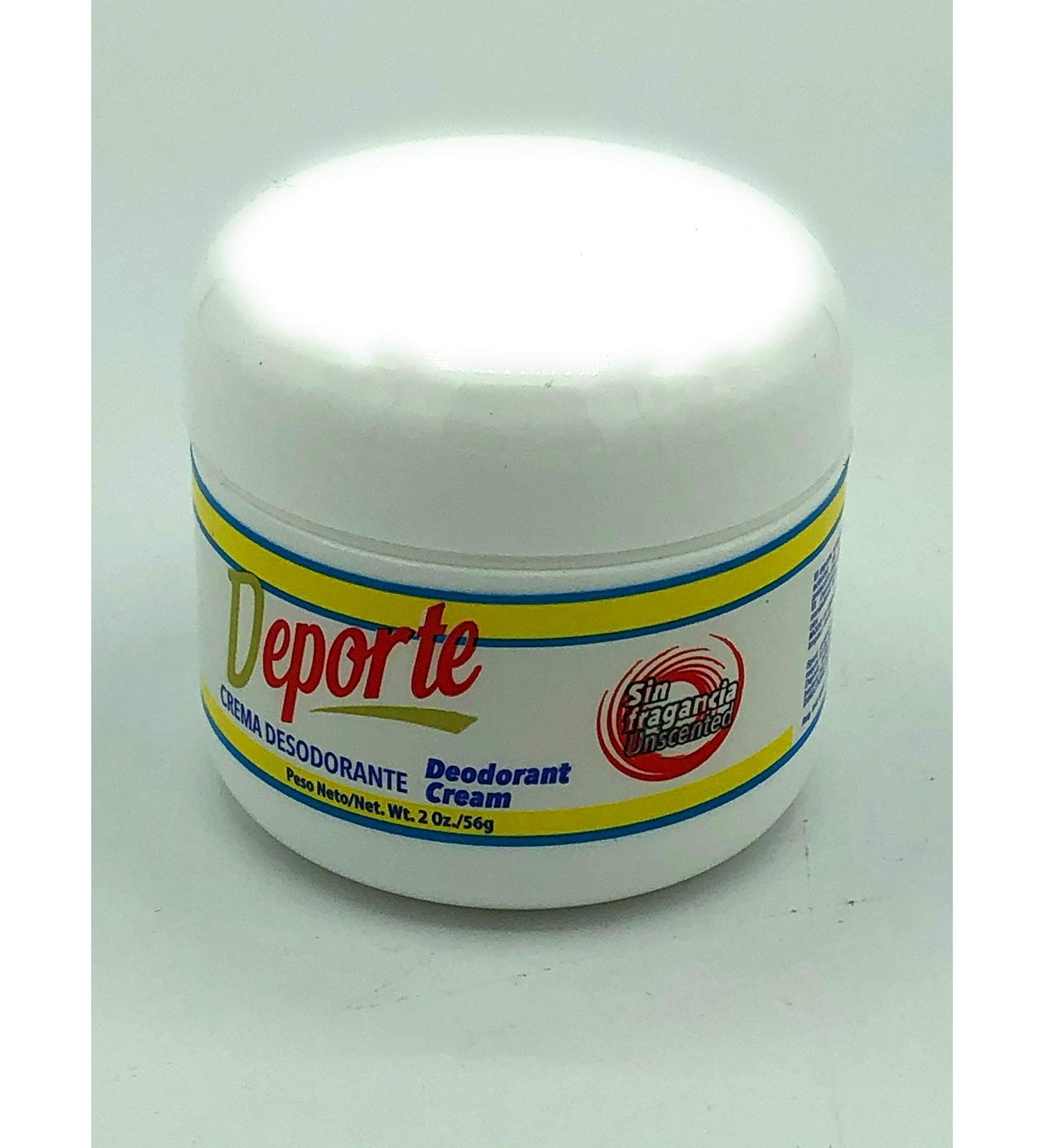 CREMA DESODORANTE DEPORTE (sin fragancia) 2oz by Roldan S.A.