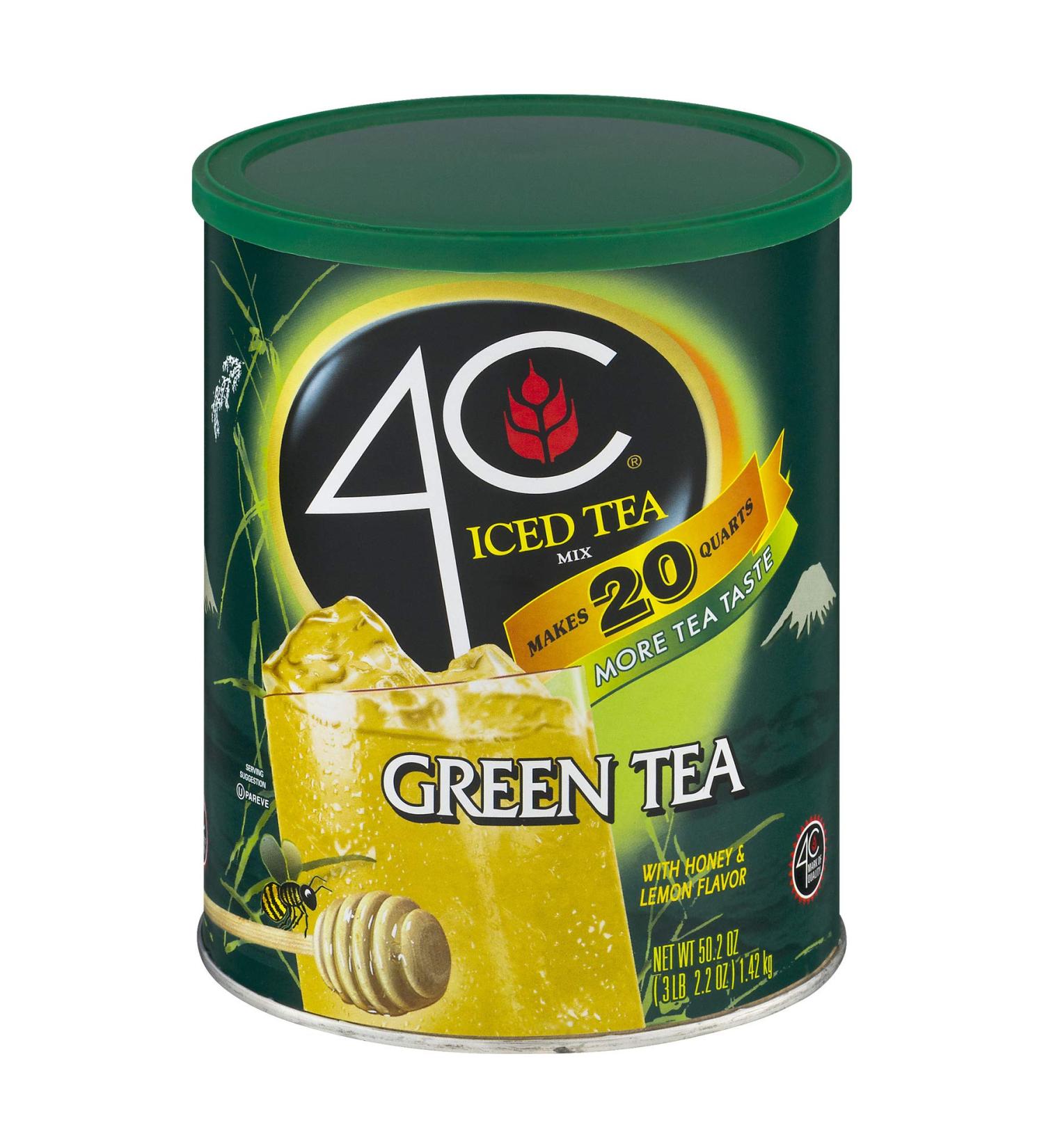 4C Iced Tea Mix Green 53 oz