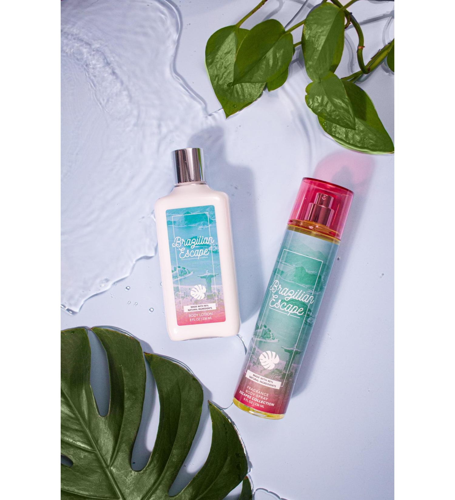 Escapes Collection Body Mist and Lotion Set (Brazilian Escape)