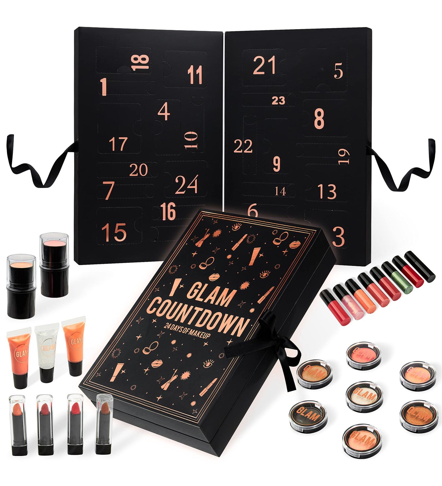 KreativeKraft 2023 Advent Calendar - Beauty Makeup Set for Women & Teen Girls | Christmas Gift (Black) - Buy Online on GoSupps.com