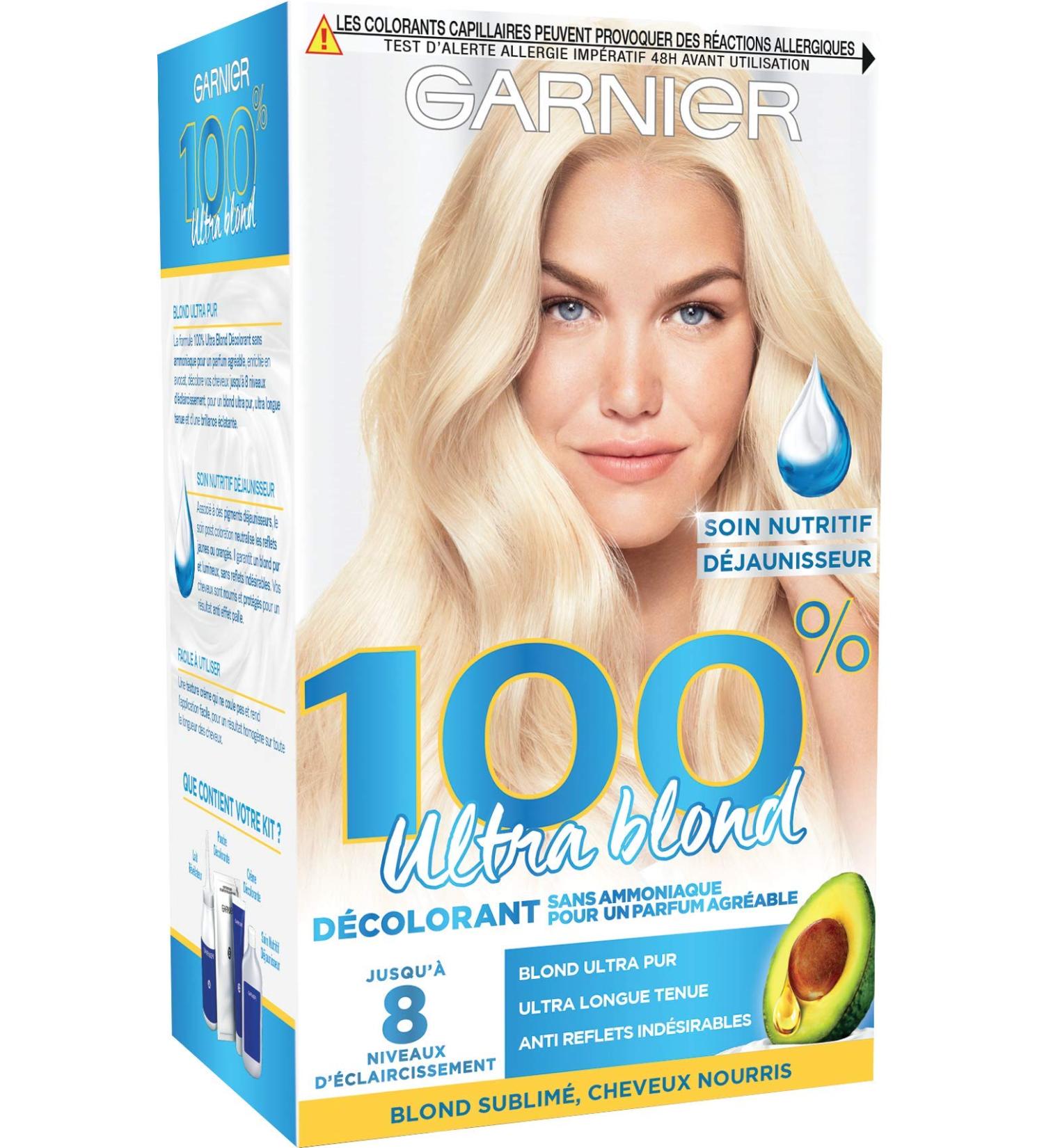GARNIER 100% Ultracolor Ammonia-Free Color Remover Set - Effortless Hair Color Correction & Restoration - Buy Online on GoSupps.com