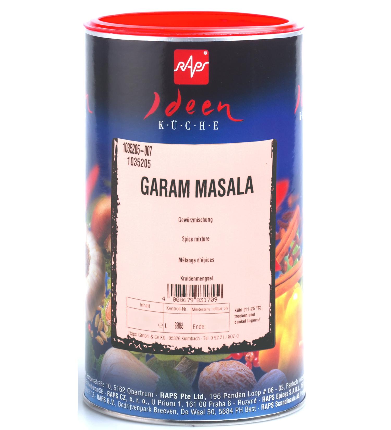 RAPS Mischgew rze 1a RAPS Garam Masala 1035205-007 Spice Box 500 g