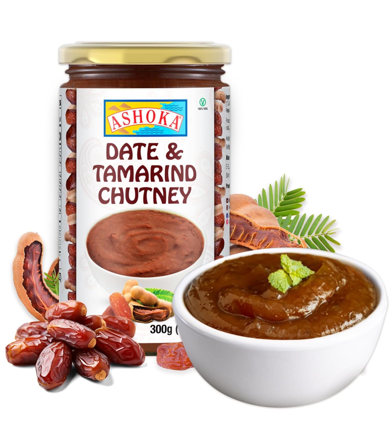 Chutney de datte et tamarin indienne 300g - Buy Online on GoSupps.com