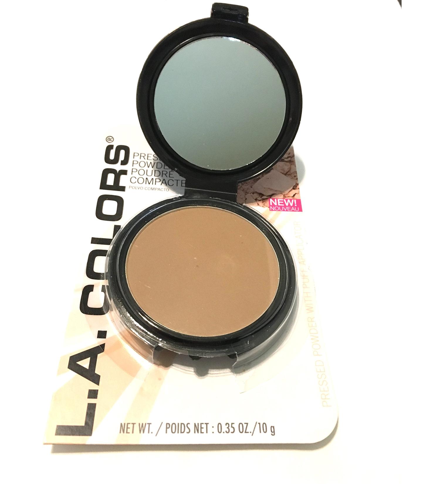 LA Colors Pressed Powder wih Applicator BPP322 TAN 0.35 Oz