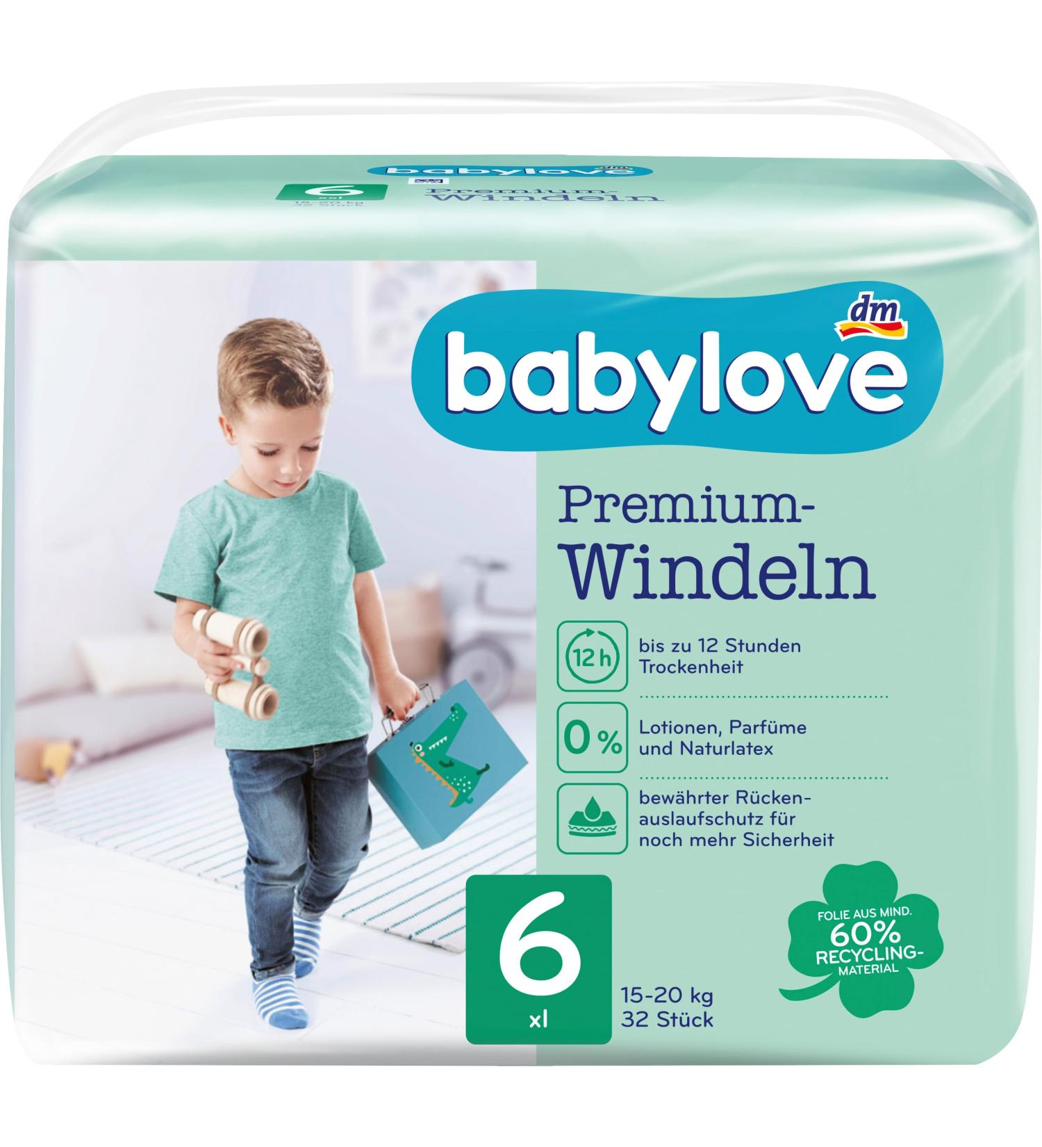 Babylove wet wipes and co (1 pack premium diapers size 6) 1 pack premium diapers size 6