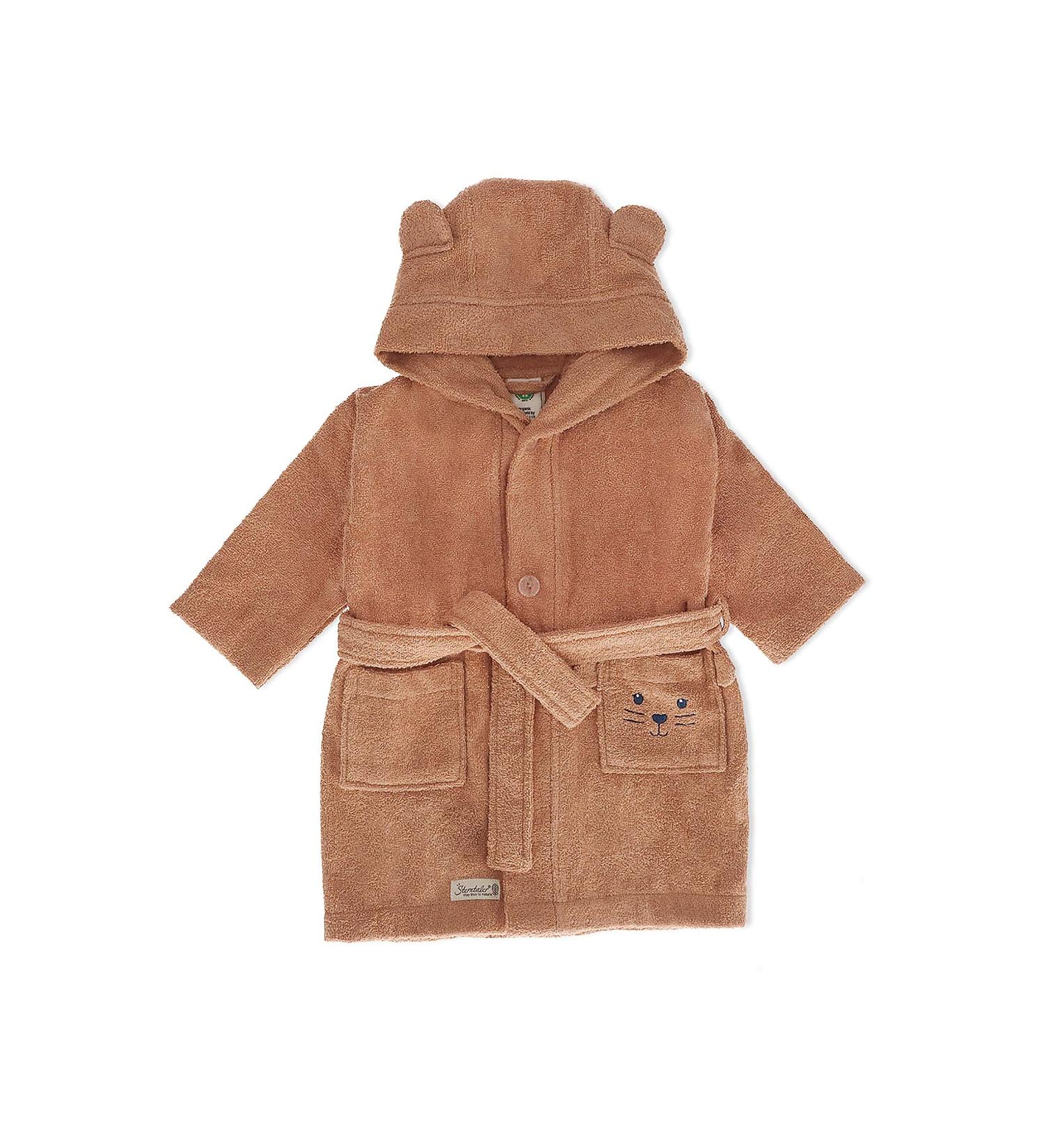 Sterntaler Baby Boys GOTS Otti Bathrobe 104 - Soft & Eco-Friendly Casual Bathrobe for Kids - Buy Online on GoSupps.com