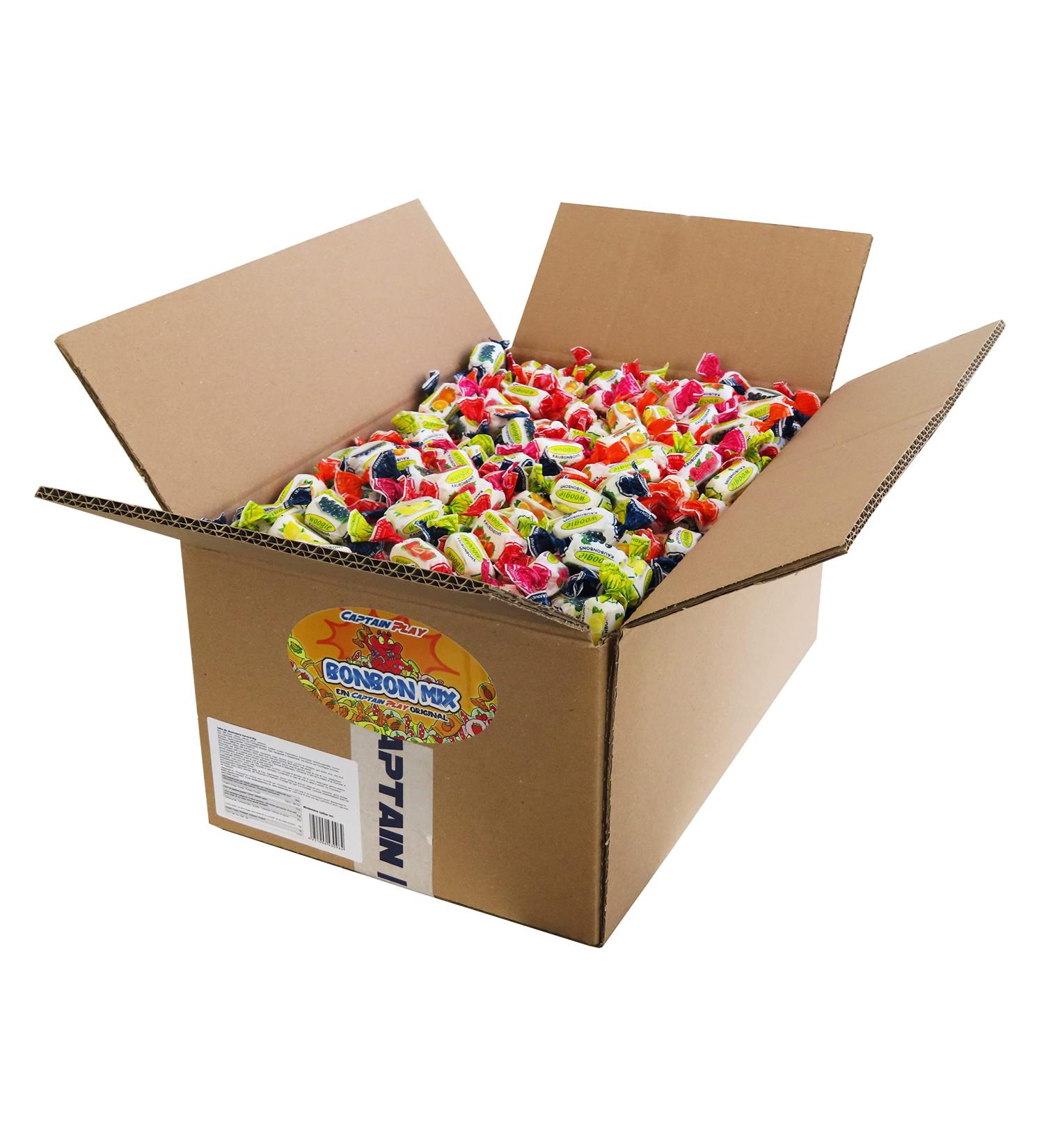 Buy CAPTAIN PLAY Toffee Mix 6kg - Bulk Carnival Candy 880 Individually Wrapped Pieces for International Shipping - Buy Online on GoSupps.com
