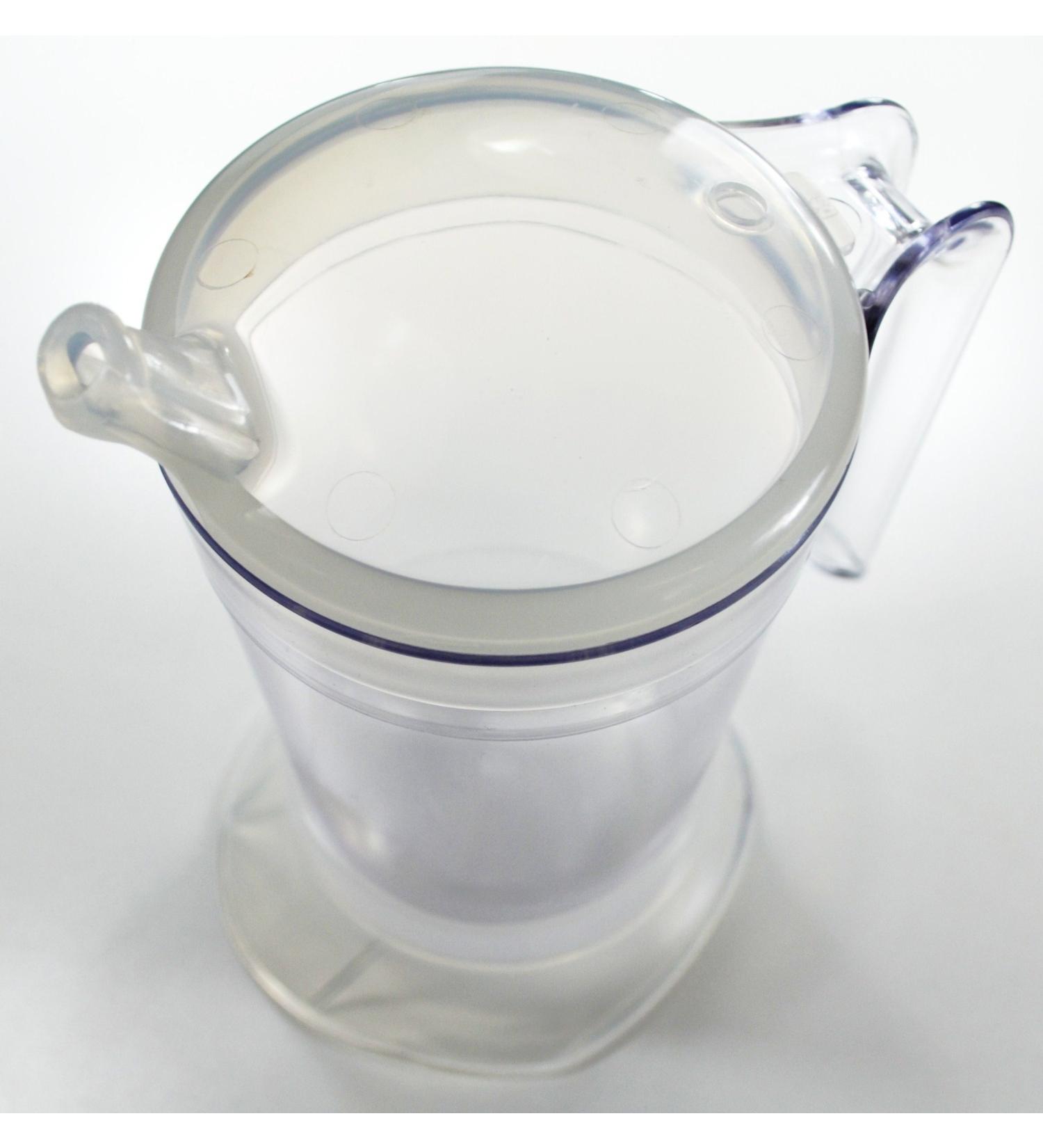 NRS Healthcare Feeding Cup - 1 Count (Pack of 1) | Easy-to-Use Drinking Aid - Buy Online on GoSupps.com