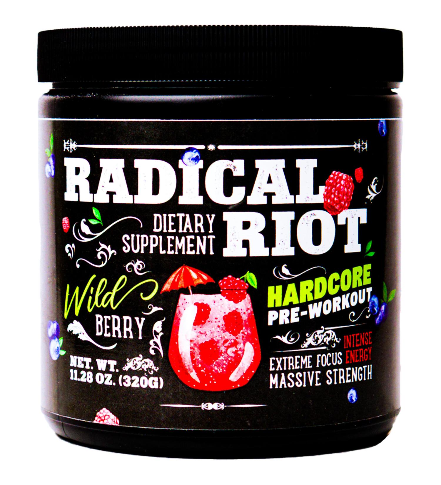 American Supps PREMIUM PRE WORKOUT BOOSTER - Wild Berries - 300mg Caffeine Beta Alanine & L Citrulline Malate - Ultimate Pump Formula for Hardcore Training - 340g - Buy Online on GoSupps.com