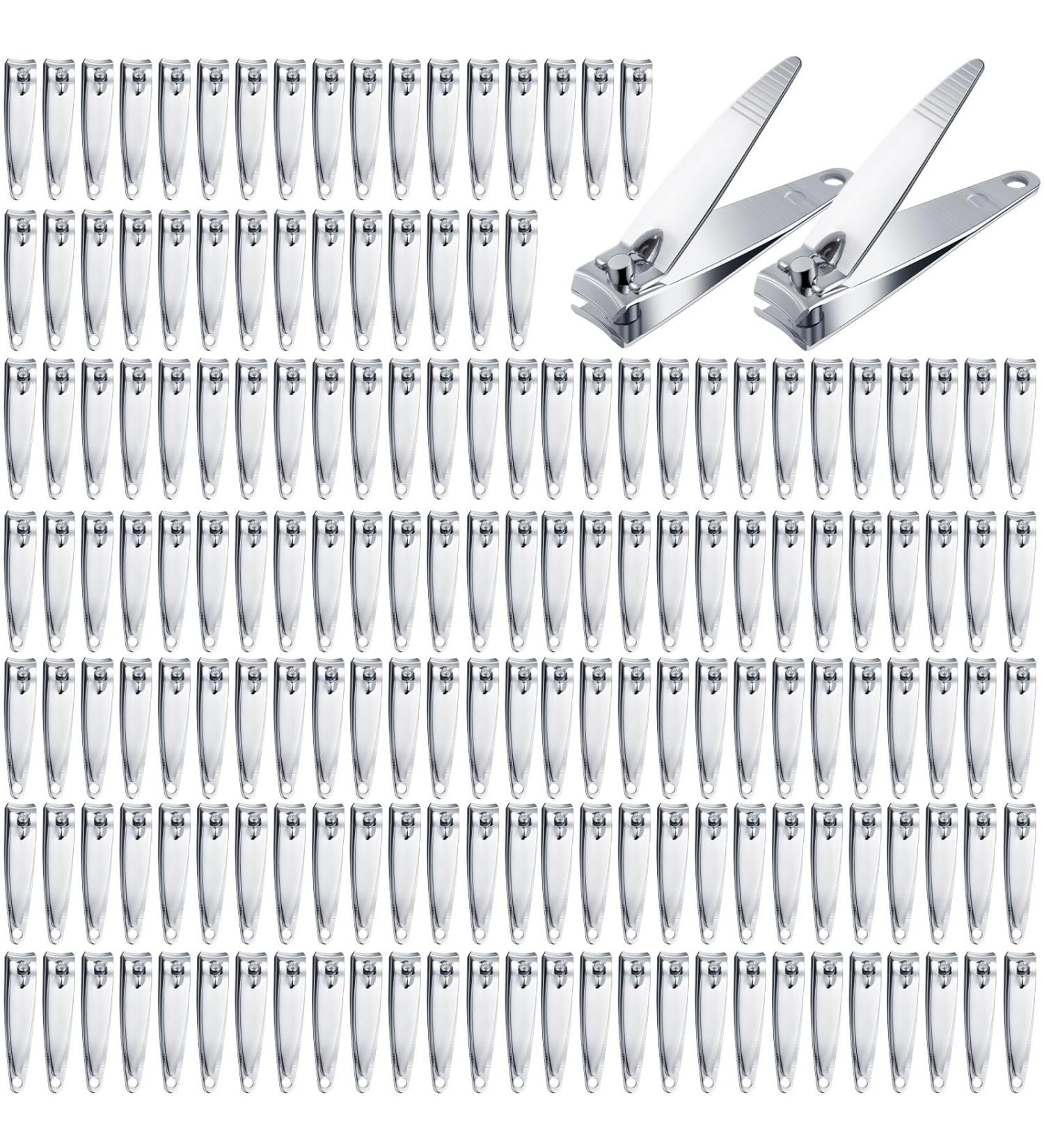 450 Pcs Stainless Steel Nail Clippers Bulk - Portable Toenail & Manicure Trimmer for Men & Women - Durable Travel Pedicure Clippers - Buy Online on GoSupps.com