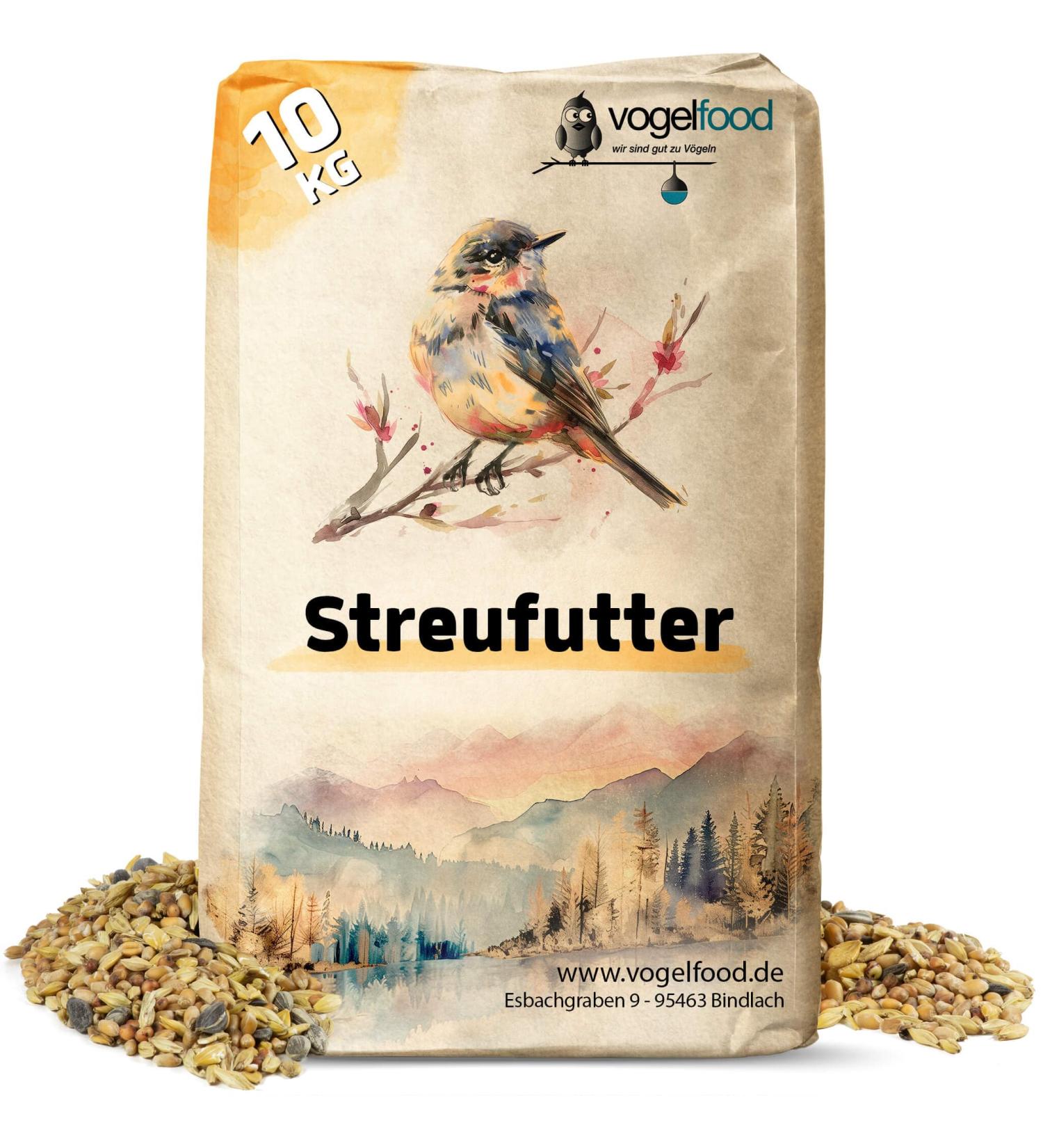 10 kg Premium Scattered Feed for Wild Birds - First-Class Composition for Optimal Nutrition - Buy Online on GoSupps.com