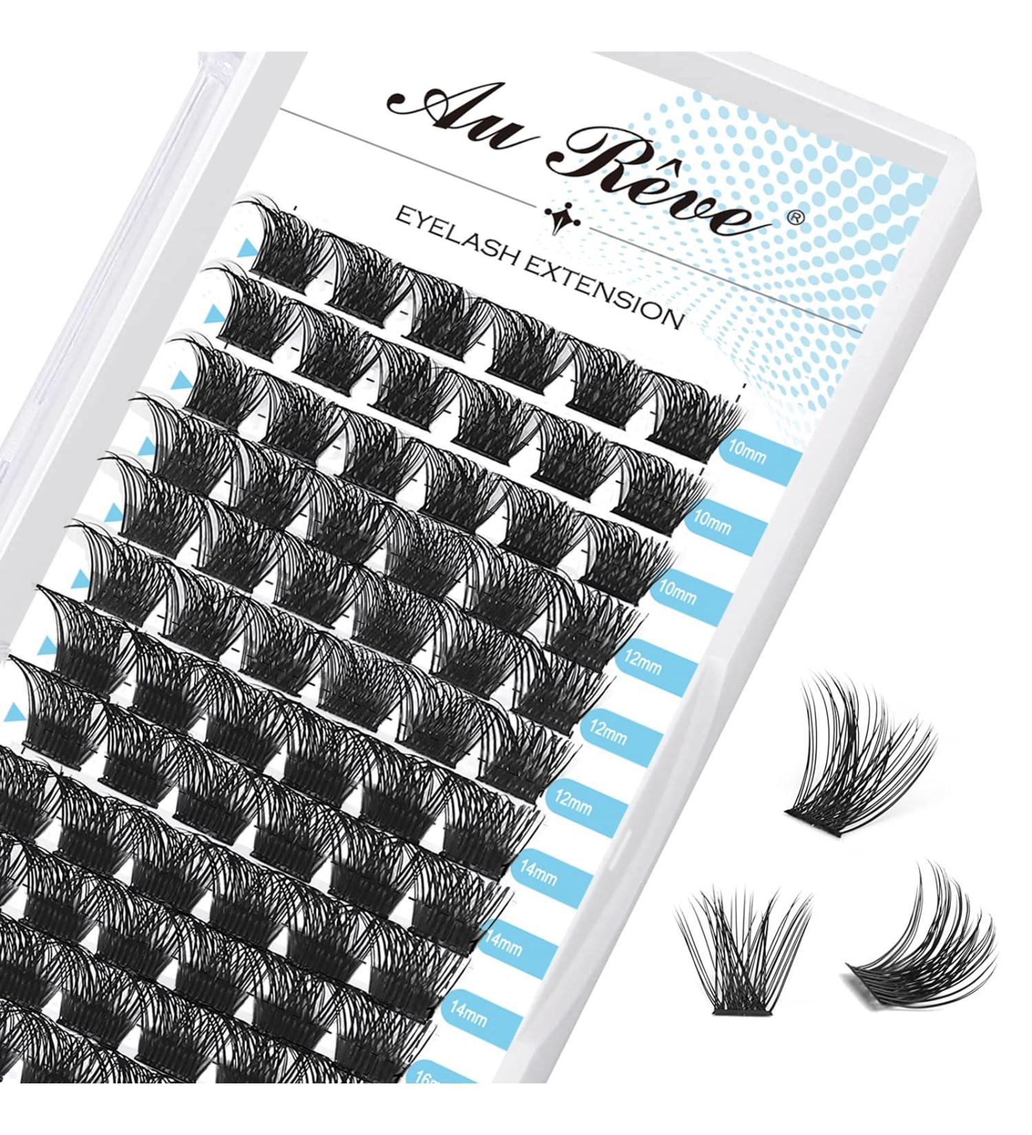 D Curl Wispy Eyelash Clusters 72 Pcs 10-16mm 0.07D DIY Lash Extensions | Lash Clusters Extensions - Buy Online on GoSupps.com