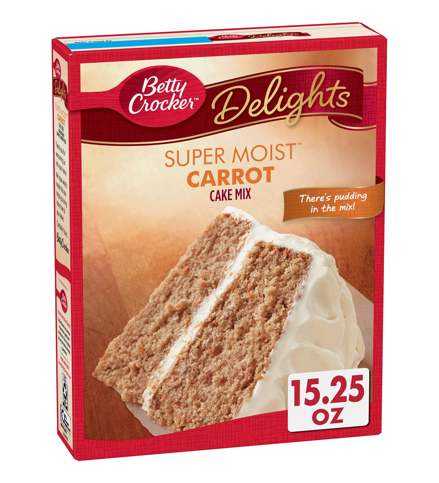 Betty Crocker Supermoist Carrot Cake Mix 432g - Authentic American Recipe - Buy Online on GoSupps.com