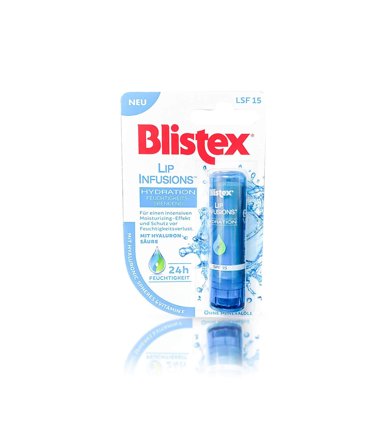 Blistex lip infusions hydration 5 x 3.7G