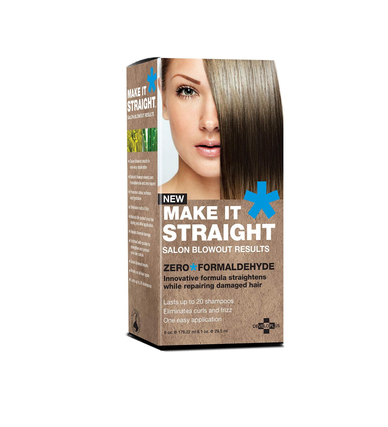 Make It Straight - Blow Out Results Hair Straightener