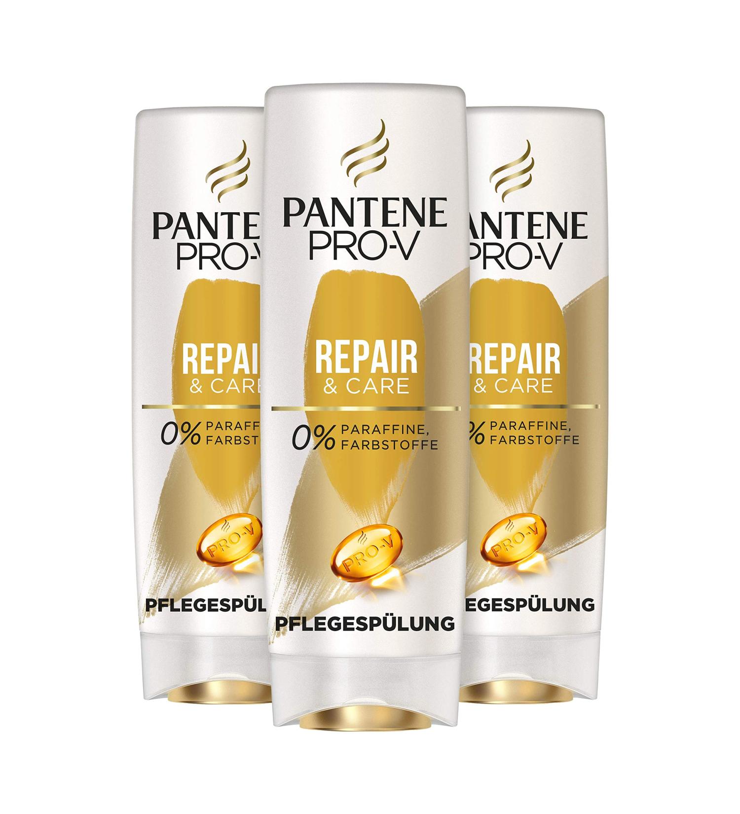 Pantene Pro-V Repair & Care Conditioner for Damaged & Dry Hair - 200 ml (3-Pack) | Best Hair Care Gloss - Buy Online on GoSupps.com