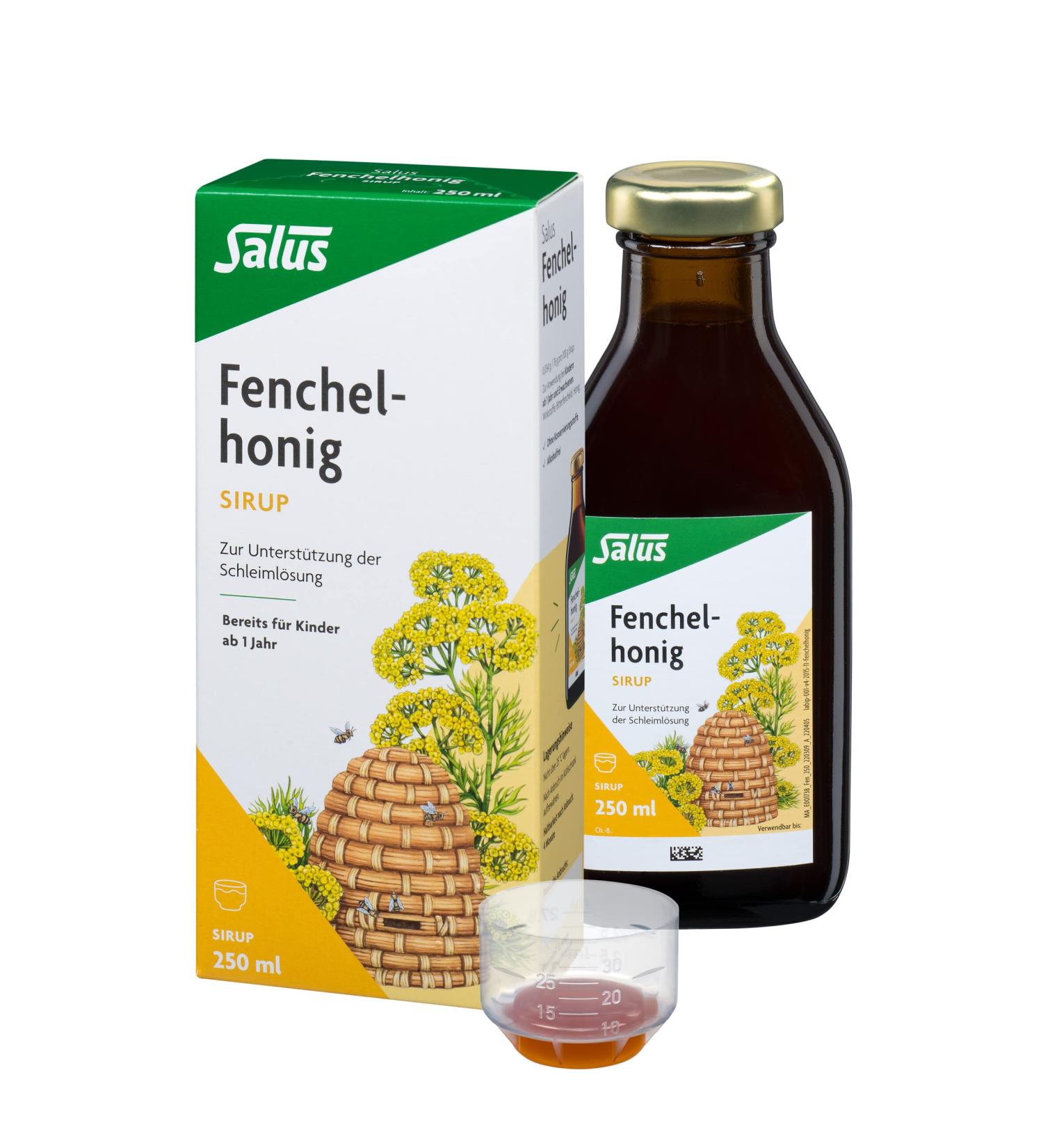 Salus Fenchelhonig 250 ml - Buy Online on GoSupps.com