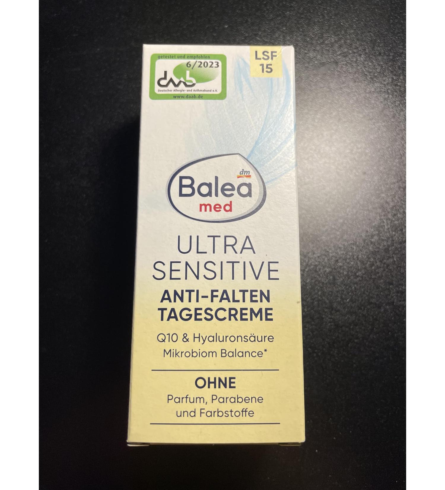 Balea Med Q10 Ultra Sensitive Anti-Wrinkle Face Cream 50 ml
