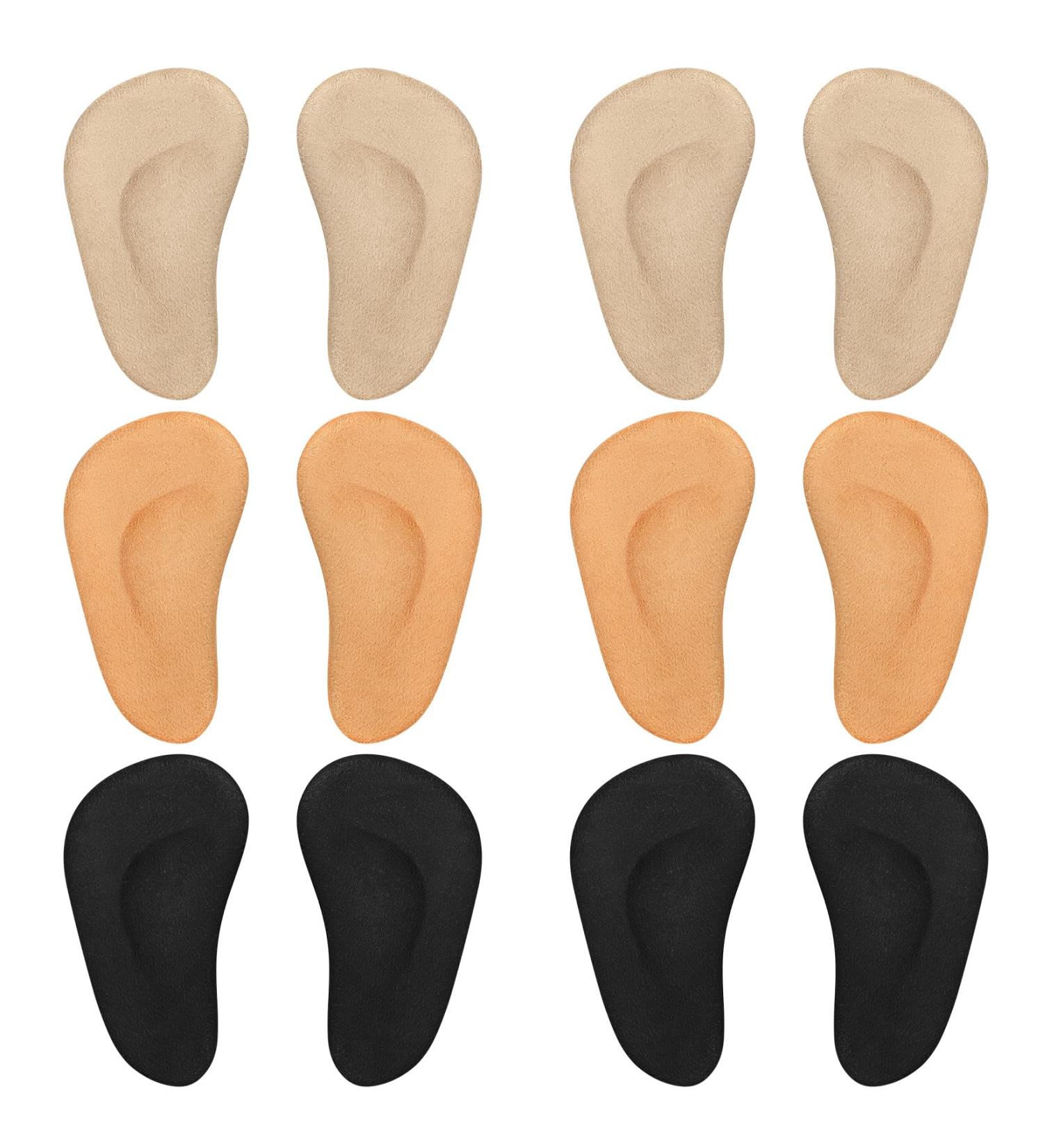Gel Arch Support Insoles - 6 Pairs of Flat Foot Inserts for Orthopedic Comfort | Enhance Your Foot Alignment - Buy Online on GoSupps.com