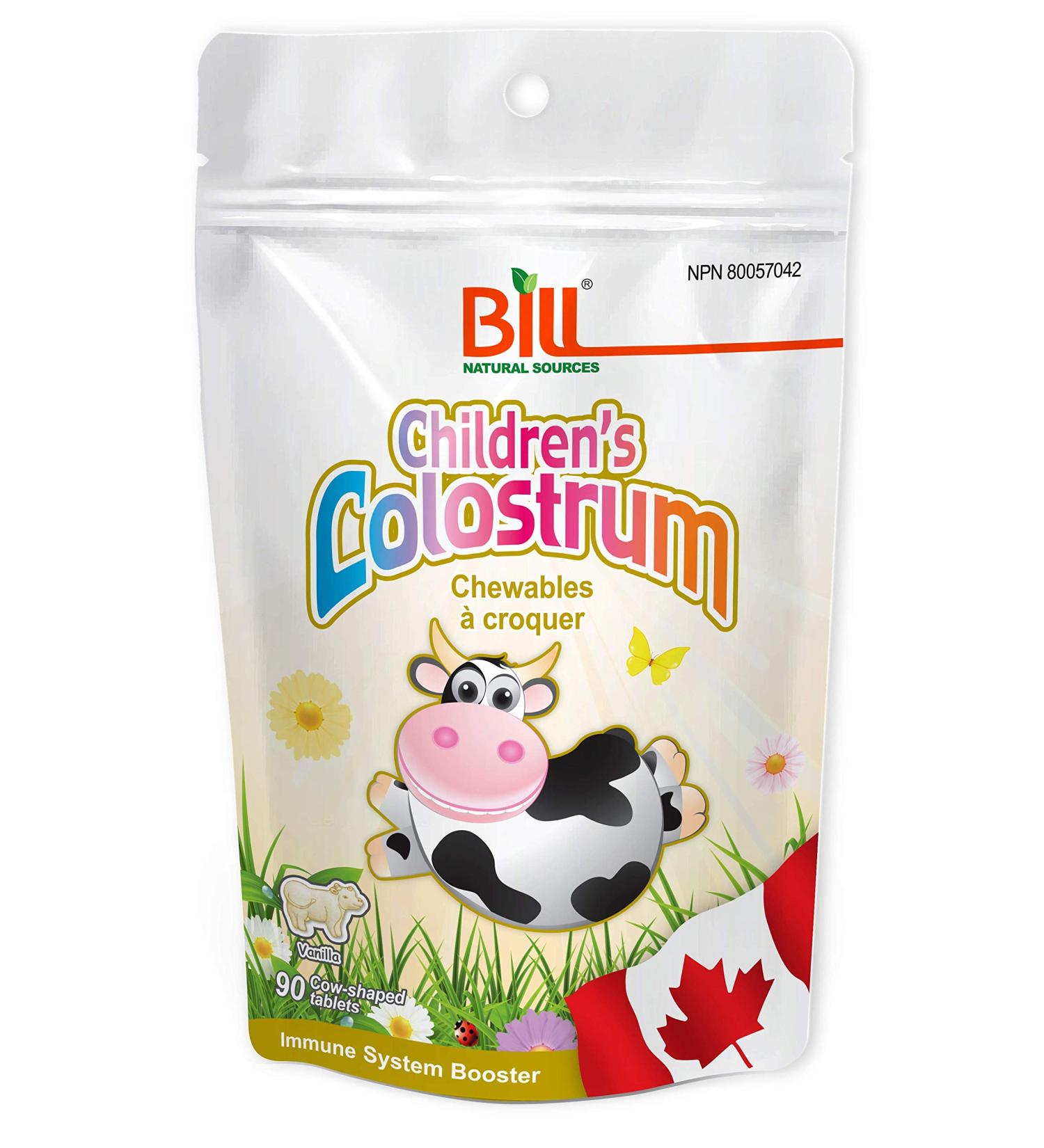 Bill Natural Sources Children's Colostrum 90 count - Buy Online on GoSupps.com